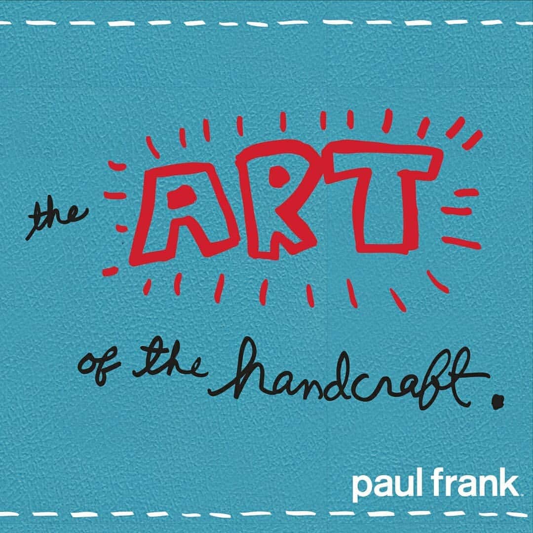 ポールフランクさんのインスタグラム写真 - (ポールフランクInstagram)「The Art of the handcraft with @heypaulfrank #paulfrank #handcraft #1995 #25yearsoffun #heypaulfrank  Stay tuned for our new project 😀」7月14日 22時41分 - paulfrankpix