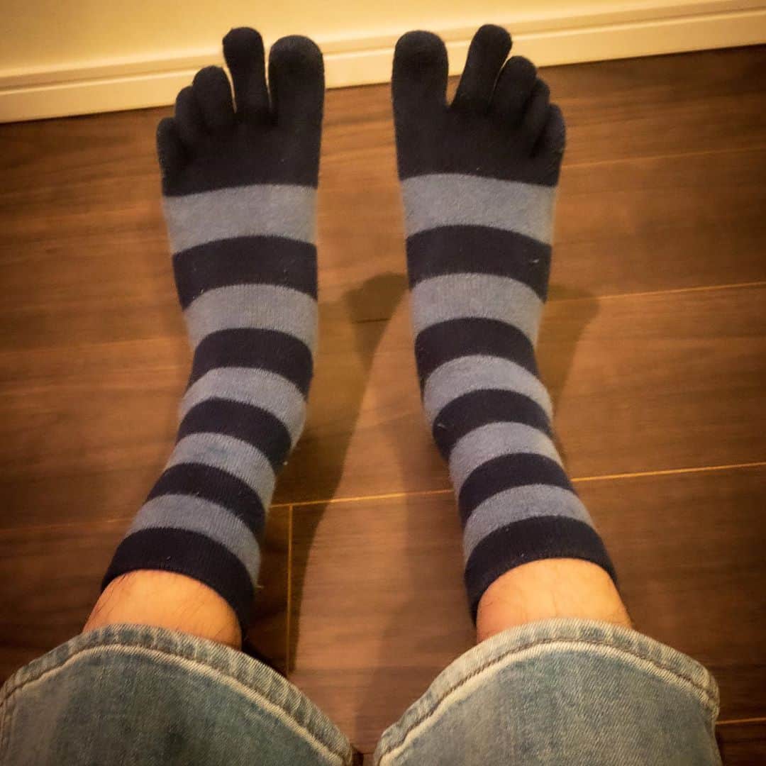 のインスタグラム：「もしくは  スタジオ作業中はエアコンで冷えるので、靴下をはく事にしてます。  もしくは  誰か毛玉食べてください。  #嘘です食べなくていいです #渋谷すばる #subarushibutani #猫猫 #接続詞ってなに」