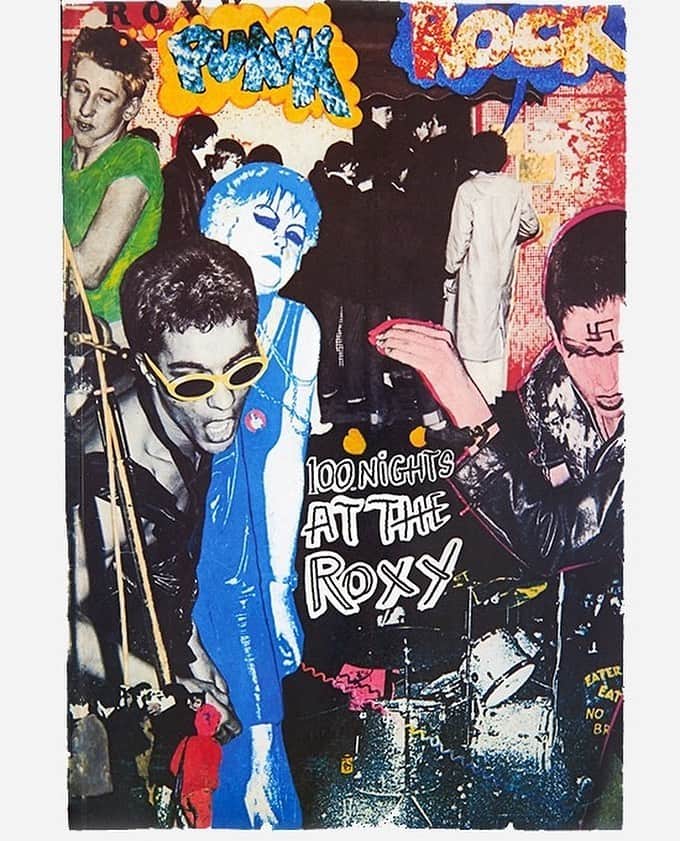 アンダーグラウンドのインスタグラム：「100 NIGHTS AT THE ROXY⁠ ⁠ 100 Nights at the Roxy is a photographic explosion from the ROXY club that changed the face of music PUNK ROCK.⁠ ⁠ 100 Nights at the Roxy features Photos of The Clash, The Heartbreakers, The Police, The Damned, Siouxsie & the Banshees, Generation X, The Buzzcocks, X-Ray Spex, The Vibrators, The Rejects, The Stranglers, The Slits, Johnny Moped and many extreme dressers of PUNK styles.⁠ ⁠ From the UNDERGROUND BOOKS COLLECTION all available online .」