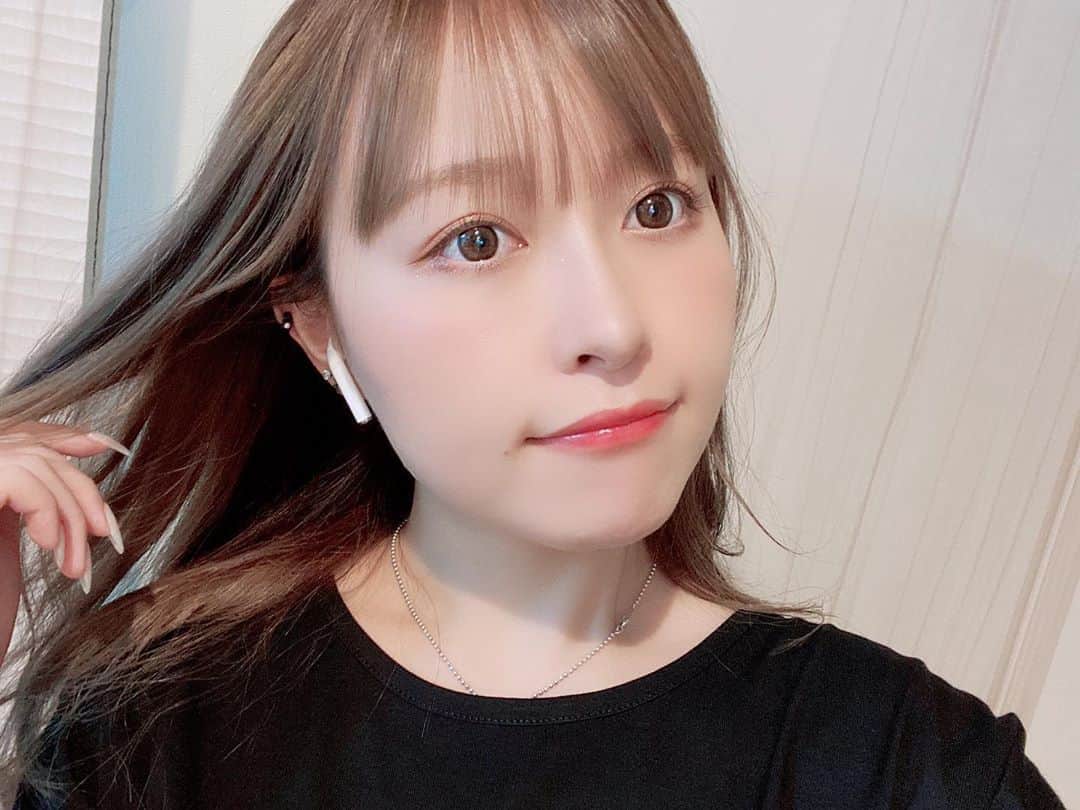 歩乃華（ほのらん）のインスタグラム：「巻いたメイクも変えたカラコンもいつも16mmやけど14.5にした😂」