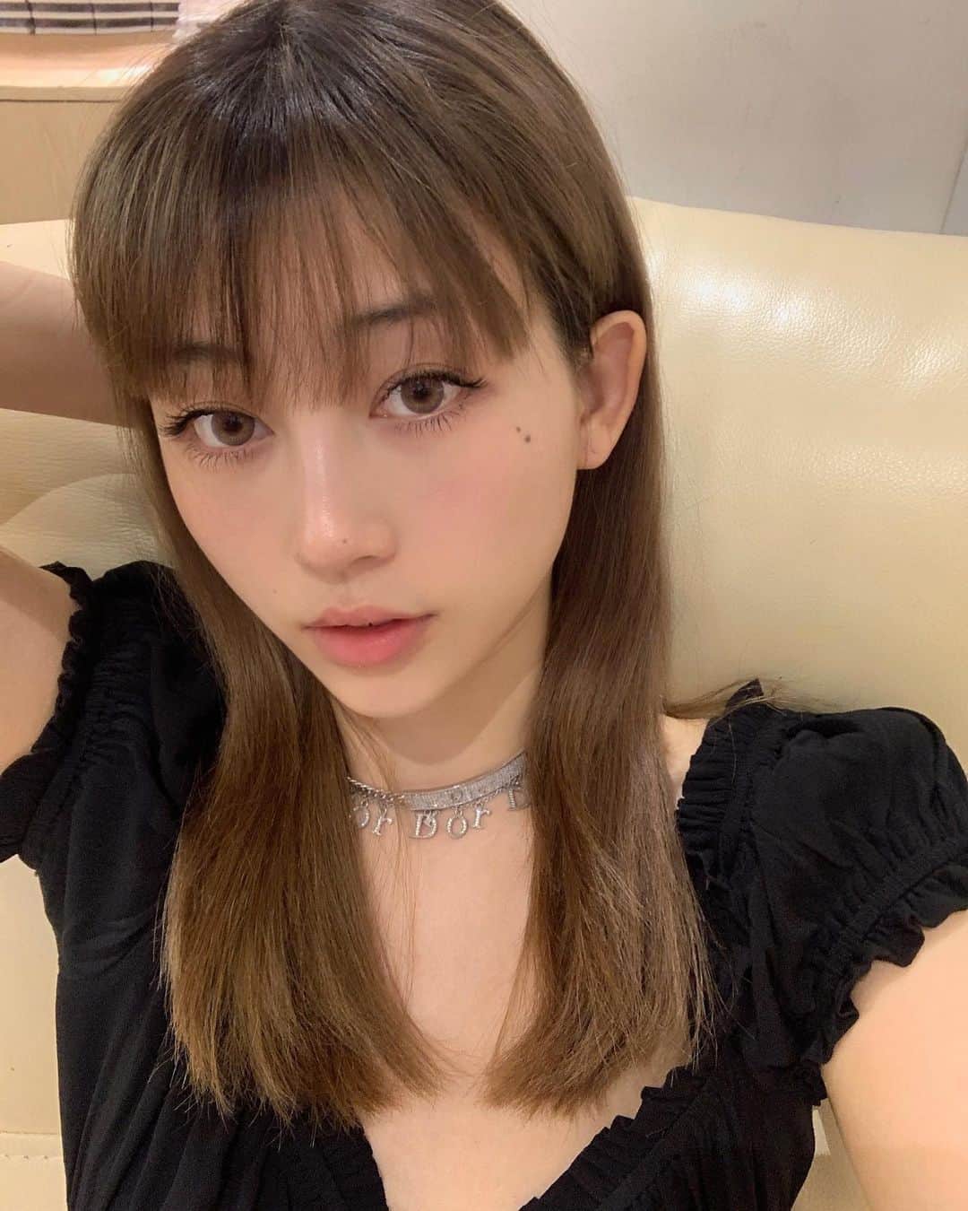 チン・インヒのインスタグラム：「👀♥️睫毛精」