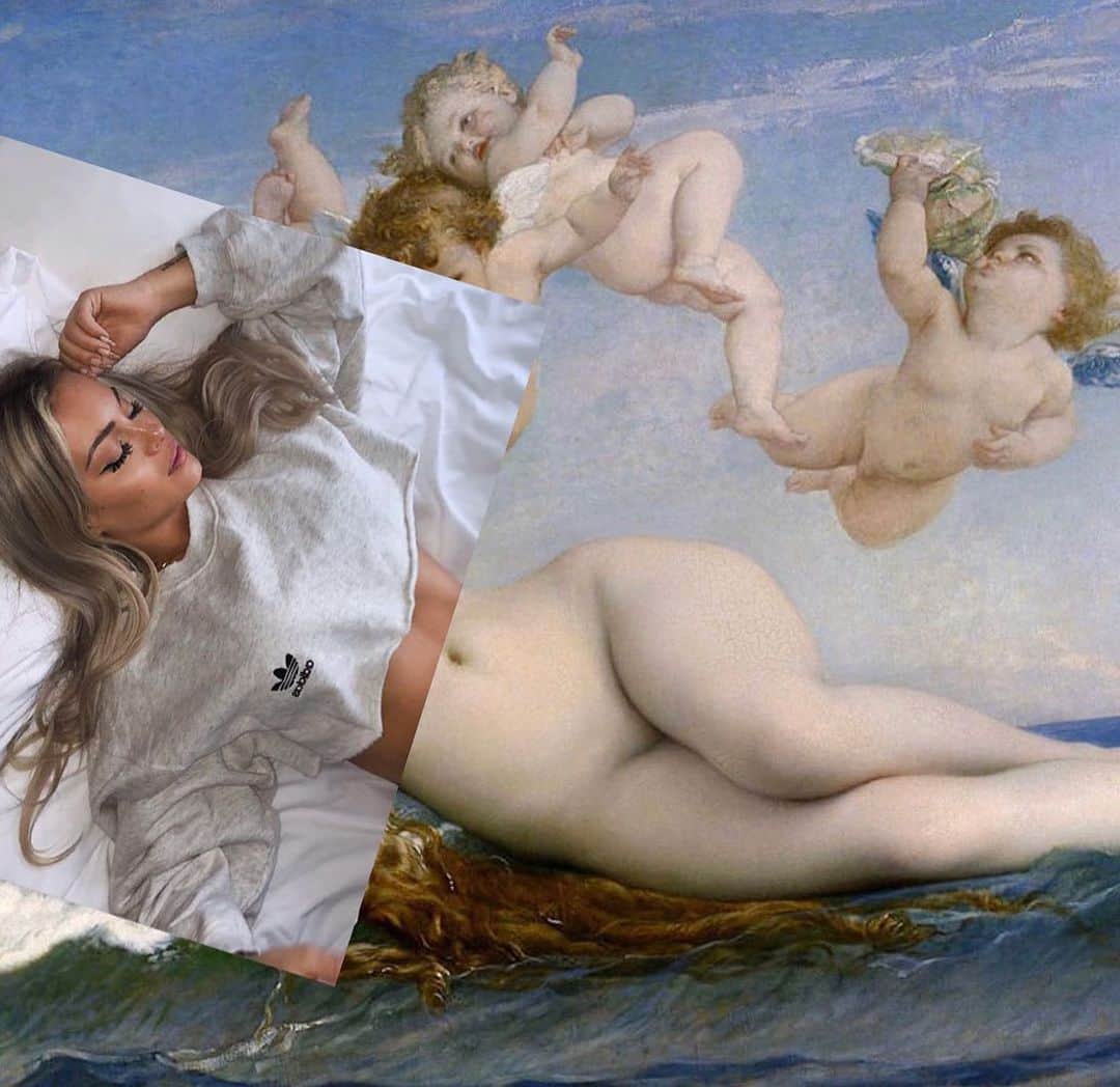 ファニー・リックマンのインスタグラム：「How I slept at my Moms house knowing I could wake up whenever I want and had literally no plans for the whole day ☁️」