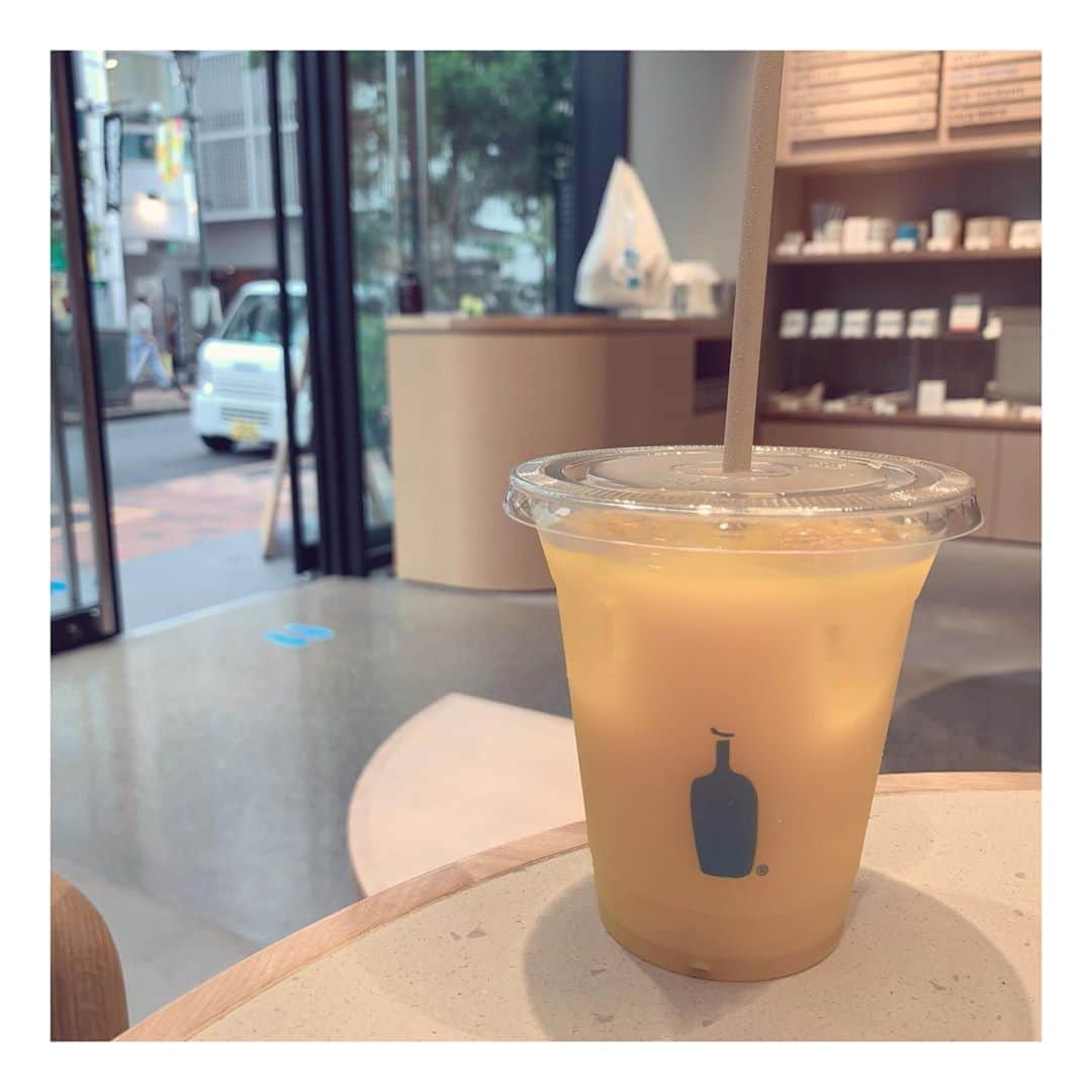 黒木晴香さんのインスタグラム写真 - (黒木晴香Instagram)「考えを張り巡らせた1日 最近考えている事があります ——————————— #bluebottlecoffee #orangejuice #cafe #coffee」7月14日 16時27分 - k.uro____