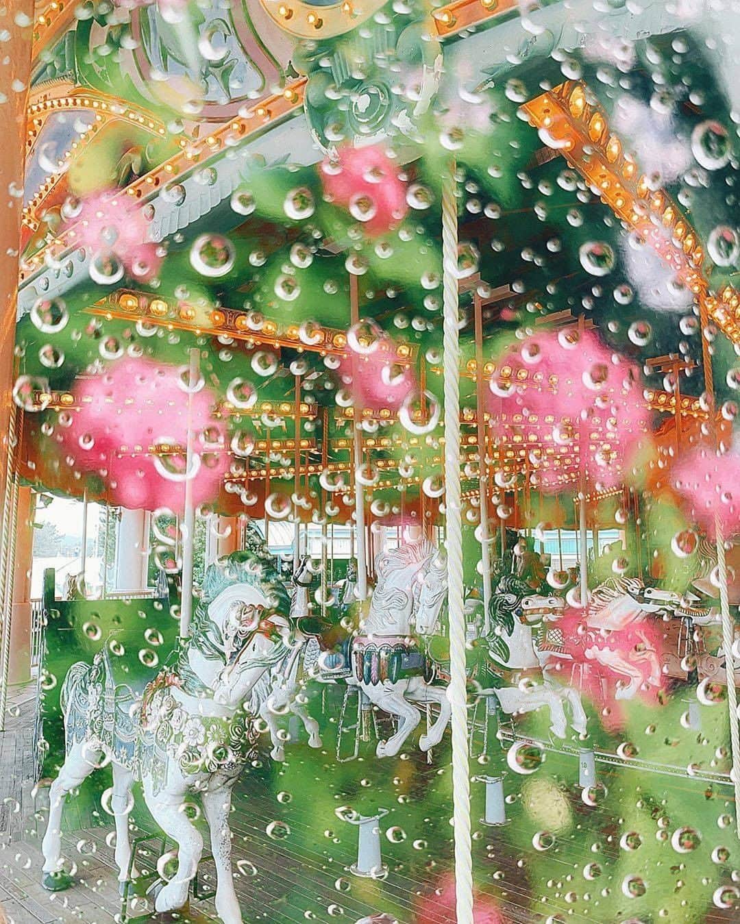 のインスタグラム：「Seasonal hydrangeas can add to the merry in merry-go-round.﻿ Photo: @33neko﻿ #myyokohama ﻿ ﻿ #yokohama #darlingescapes #beautifuldestinations #artofvisuals #somewheremagazine #discoverglobe #travelawesome #passionpassport #lovejapan #explorejapan #japanlife #japanfocus #japan_vacations #japanrevealed #よこはま #ヨコハマ #横浜」