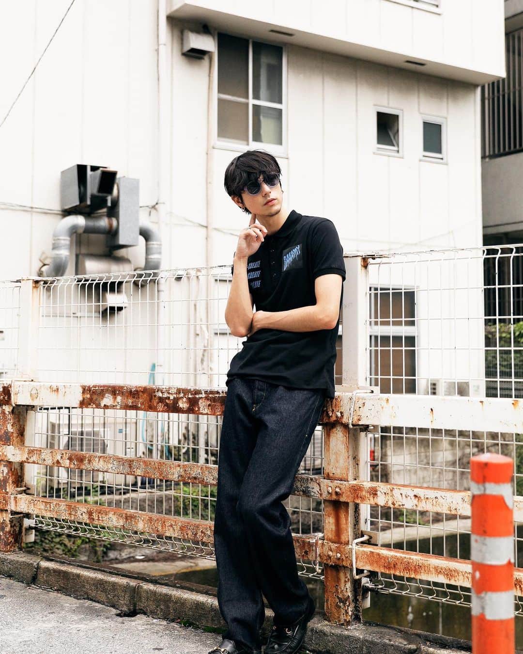 クロウド・モーガンさんのインスタグラム写真 - (クロウド・モーガンInstagram)「✌️😎 photo by Dai @dai.yamashiro  #DieselEyewear」7月14日 18時27分 - claude0417