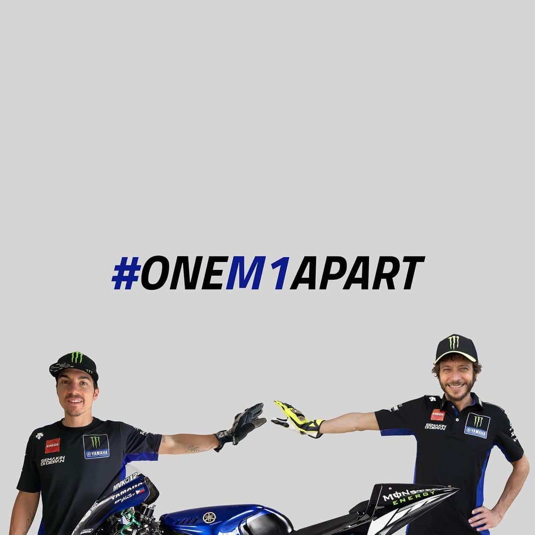 のインスタグラム：「We have dedicated a lot of time and energy to revising our racing protocol to ensure the safety of all parties involved, so we are now fully ready for #MotoGPisBack 💪 . For more info about our COVID-19 prevention measures see our story 😷 . . #MonsterYamaha  #OneM1Apart」