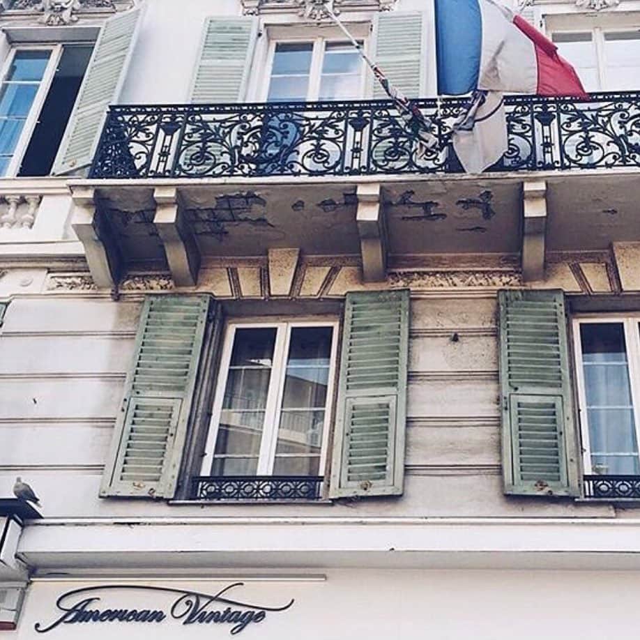 アメリカンビンテージのインスタグラム：「Bastille Day 🌟🇫🇷 #frenchbrand #marseille #bastilleday #americanvintage」