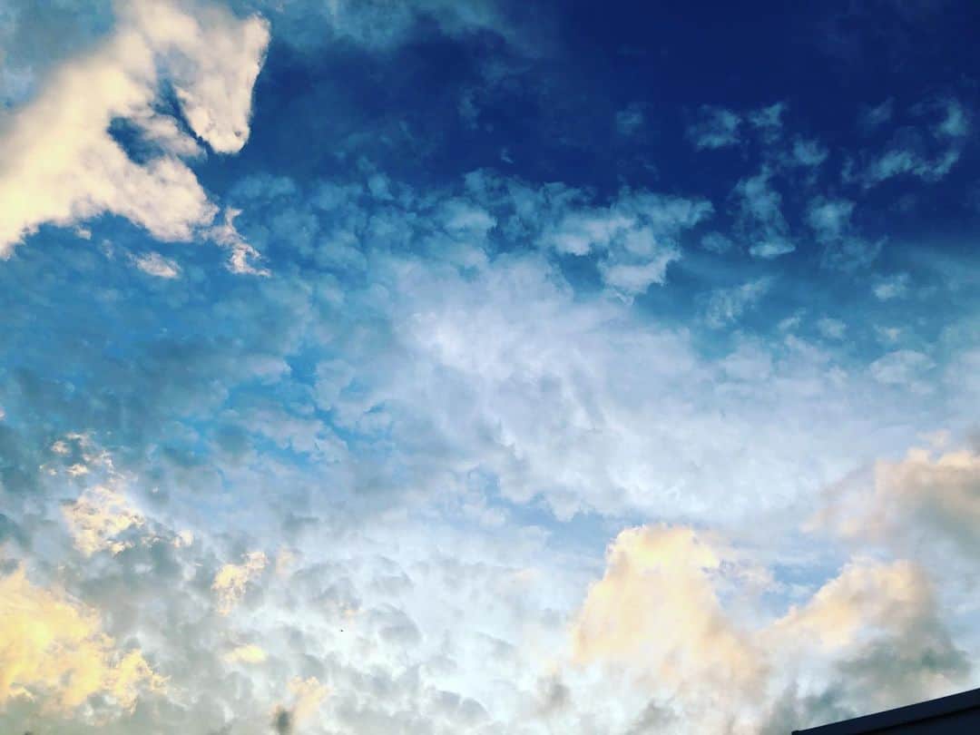 アキ（荒木良明）のインスタグラム：「2020年7月14日大阪府19時前 10分間くらいの東西南の空。  ツバメがビュンビュン飛んでるけど、早すぎて写真にはうまく撮れない。」