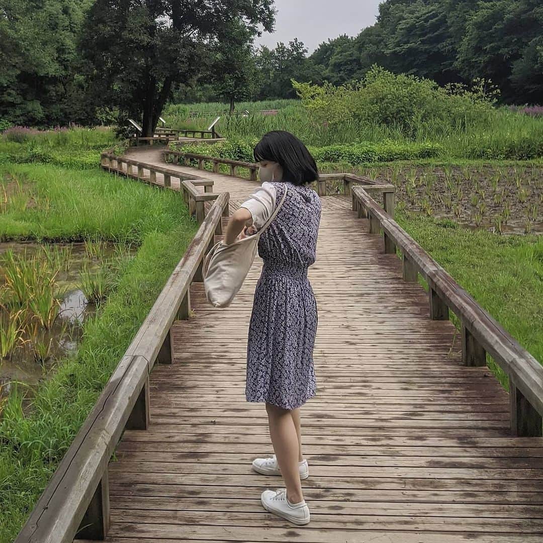 谷口朝香さんのインスタグラム写真 - (谷口朝香Instagram)「お気に入りの植物園でリフレッシュ🌿」7月14日 19時54分 - asamaru.jp