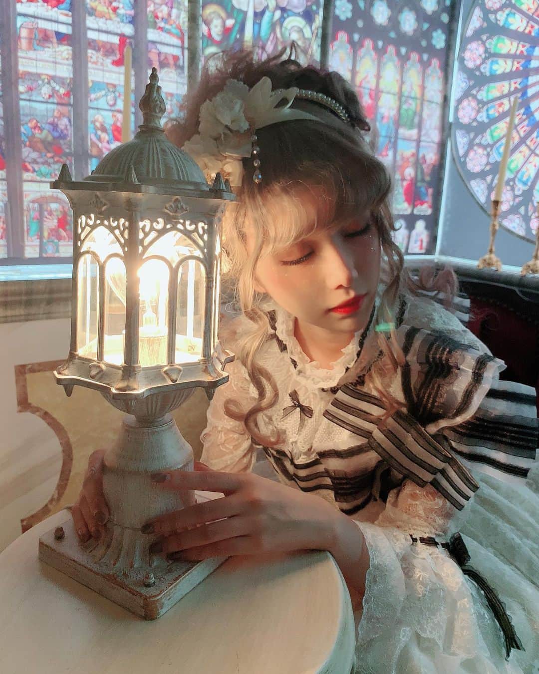 shikaさんのインスタグラム写真 - (shikaInstagram)「#lolita #lolitafashion」7月14日 20時45分 - shika.xiaolu_lu