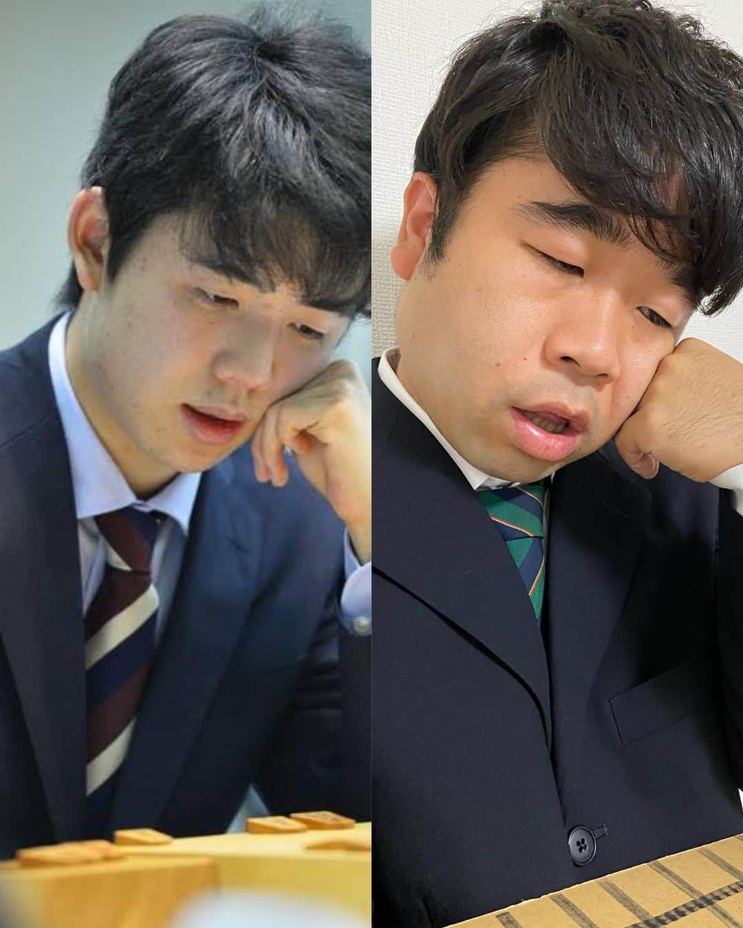 樽見ありがてぇさんのインスタグラム写真 - (樽見ありがてぇInstagram)「ホープマンズ樽見ありがてぇの  顔モノマネ  藤井聡太七段  #お笑い　#お笑い好きな人と繋がりたい  #将棋 #藤井聡太 #ものまね #モノマネ #もしも#シリーズ」7月14日 21時11分 - hopemans.tarumi