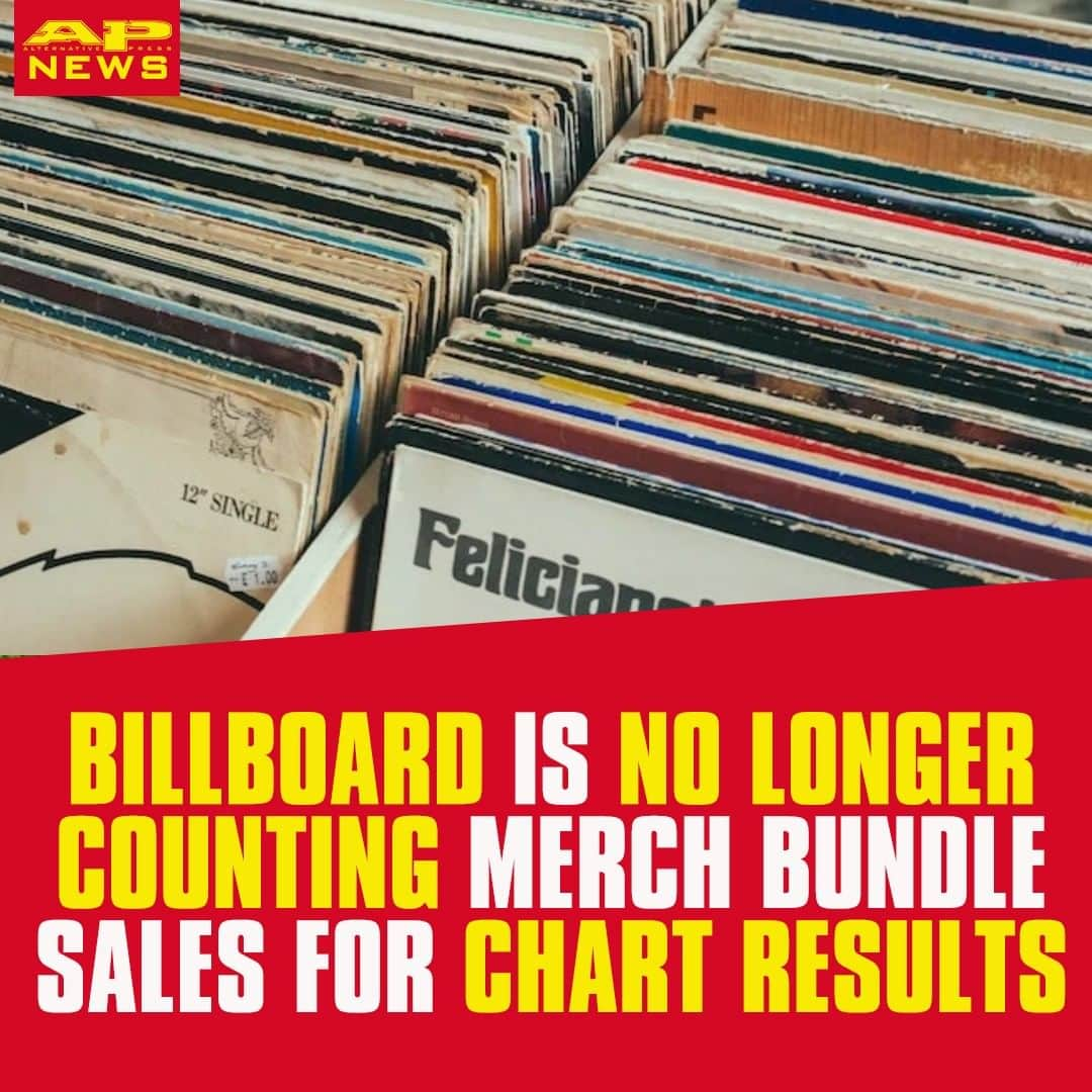 Alternative Pressさんのインスタグラム写真 - (Alternative PressInstagram)「Merch and ticket bundle sales will no longer be counted towards @billboard’s music chart results⁠ LINK IN BIO⁠ .⁠ .⁠ .⁠ #billboard #billboardcharts #billboardmusiccharts #billboardhot100 #alternativepress #altpress」7月15日 8時01分 - altpress