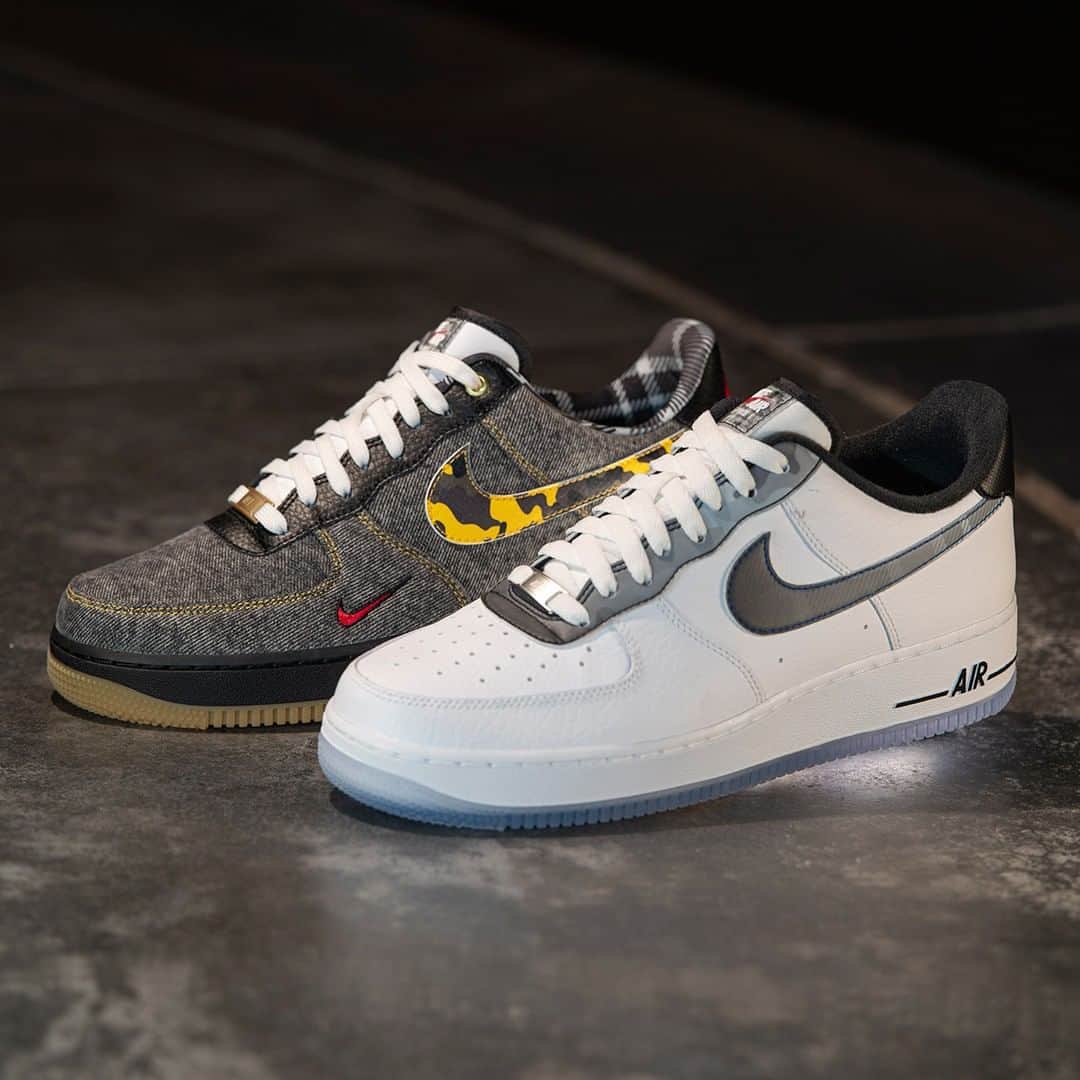 Sneaker Newsさんのインスタグラム写真 - (Sneaker NewsInstagram)「Nike and Foot Locker are dropping an exclusive "Remix" Pack in August, with these two well-dressed Air Force 1s arriving on August 15th. For a first look at both releases, hit the link in our bio.」7月15日 7時01分 - sneakernews