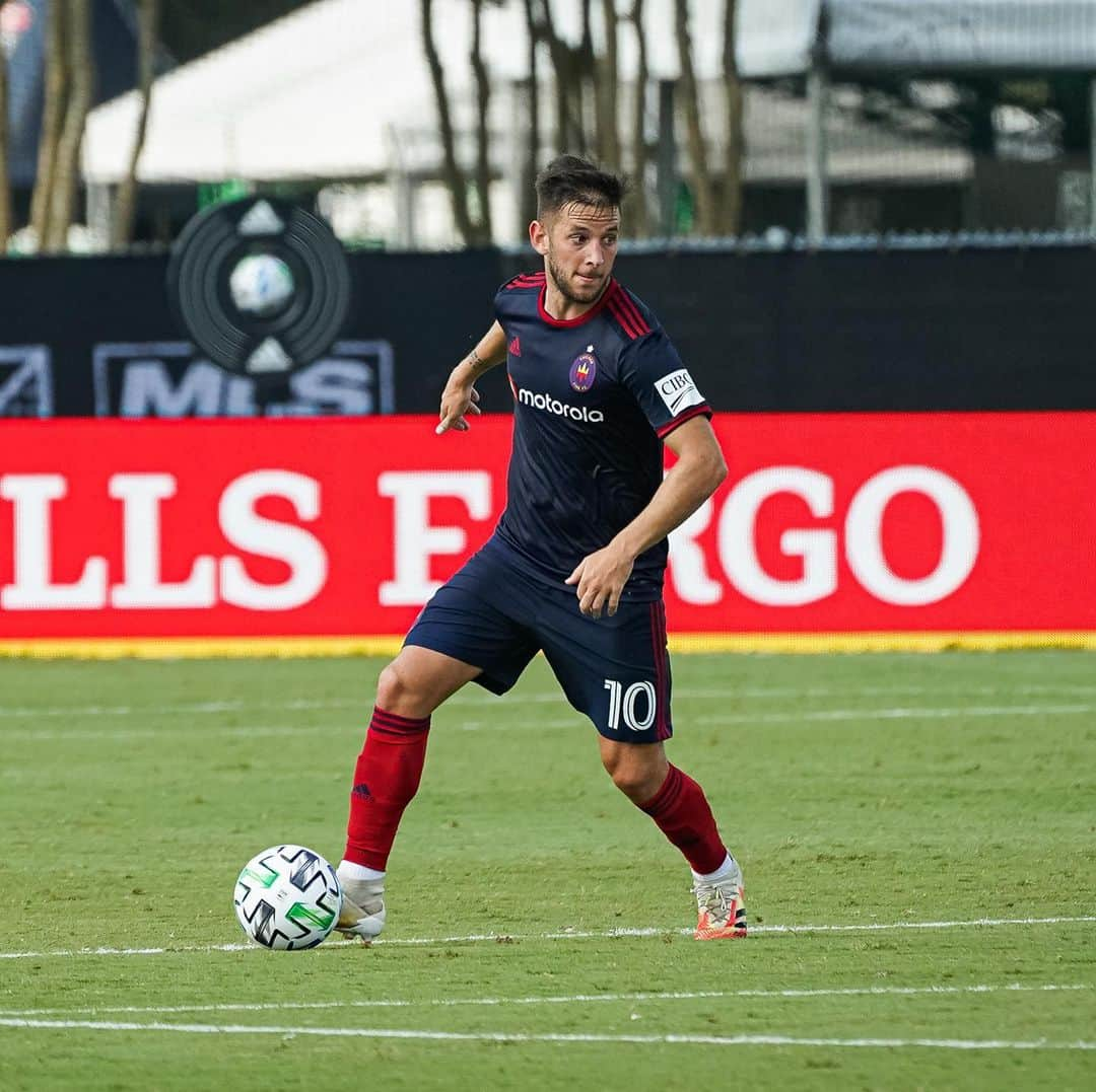 アルバロ・メドランのインスタグラム：「Well done boys @chicagofire ! 3 points! 🙌🏼👏🏼💪🏼  • • Next step: Sunday ⚽️ • #mlsisback #cffc」