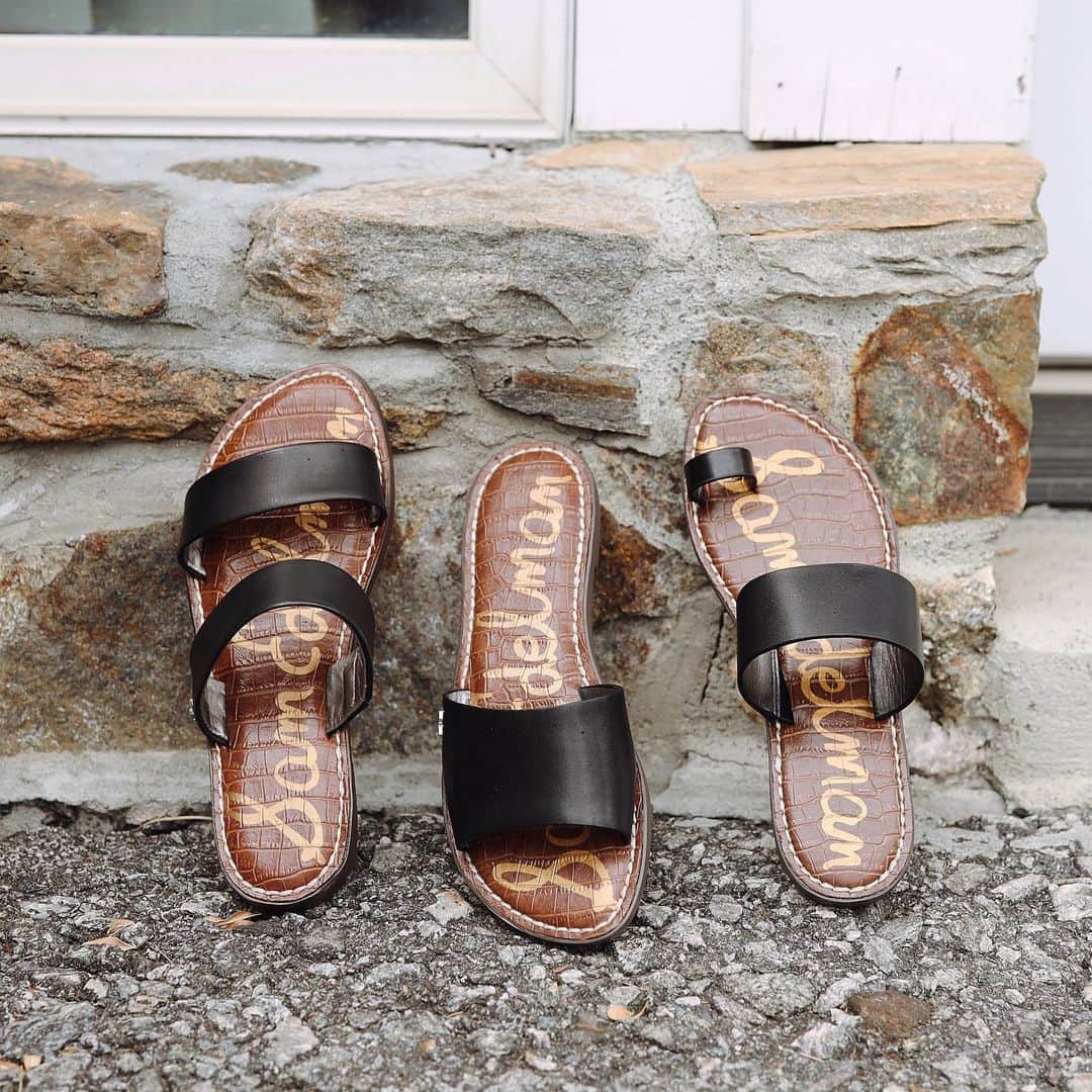 サムエデルマンのインスタグラム：「Iconic sandals for the everyday  #SamEdelman」