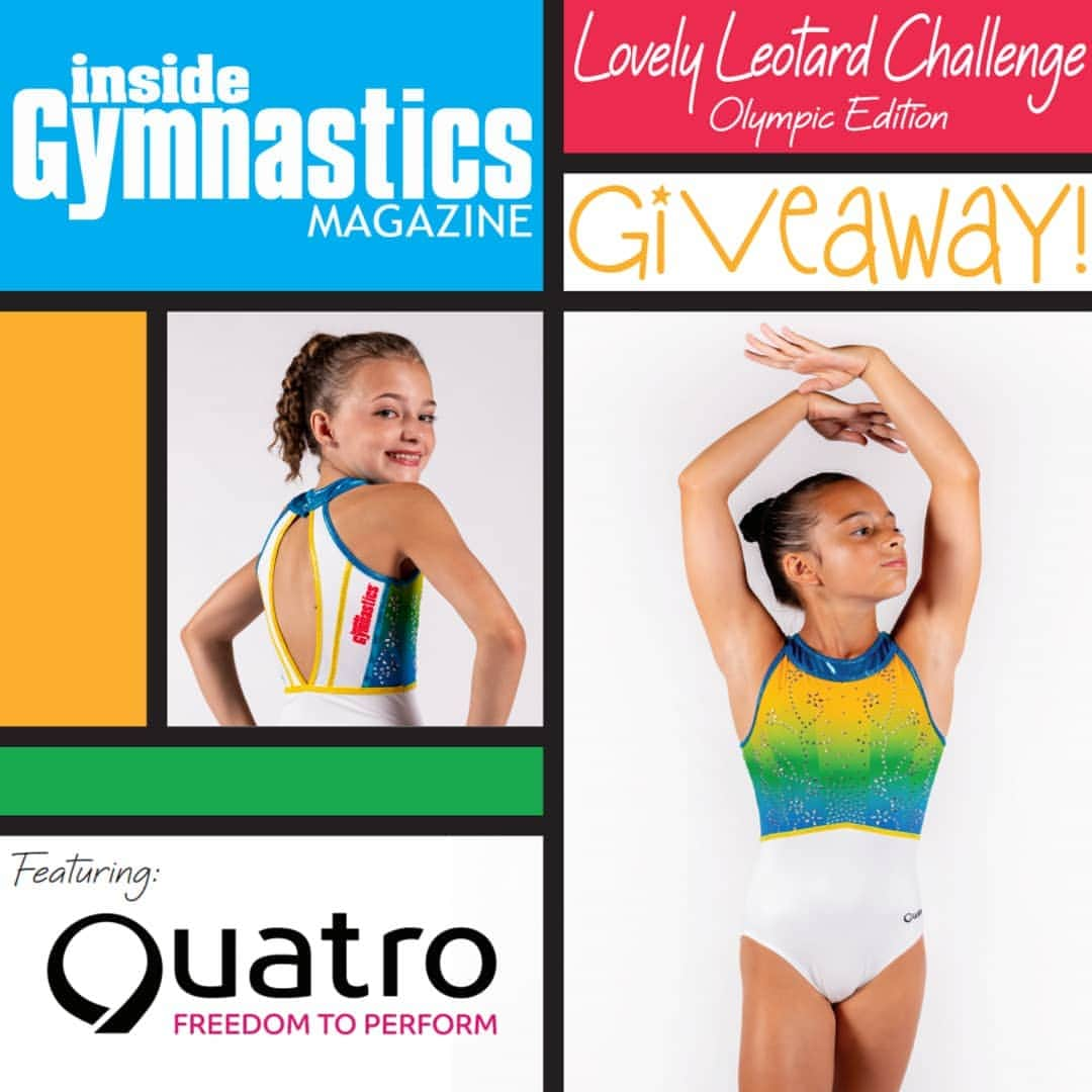 Inside Gymnasticsさんのインスタグラム写真 - (Inside GymnasticsInstagram)「#sponsored The next design of our 2020 Lovely Leotard Challenge giveaway is brought to you by our friends at Quatro! Enter to win this *one of a kind leotard by following these simple steps: 😃  1️⃣ Follow @quatrogymnastics 2️⃣ Like this post 3️⃣ Tag 3 friends  NOTE **Giveaway leotard only available in Youth Large**  To view all of the gorgeous designs from this year, be sure to order your June/July issue today at ShopInsideNation.com!  📸 @deanburnsphotography   #InsideGymLovelyLeotardChallenge #OlympicEdition #advertorial #partnerpost #gymnastics」7月14日 23時35分 - insidegym