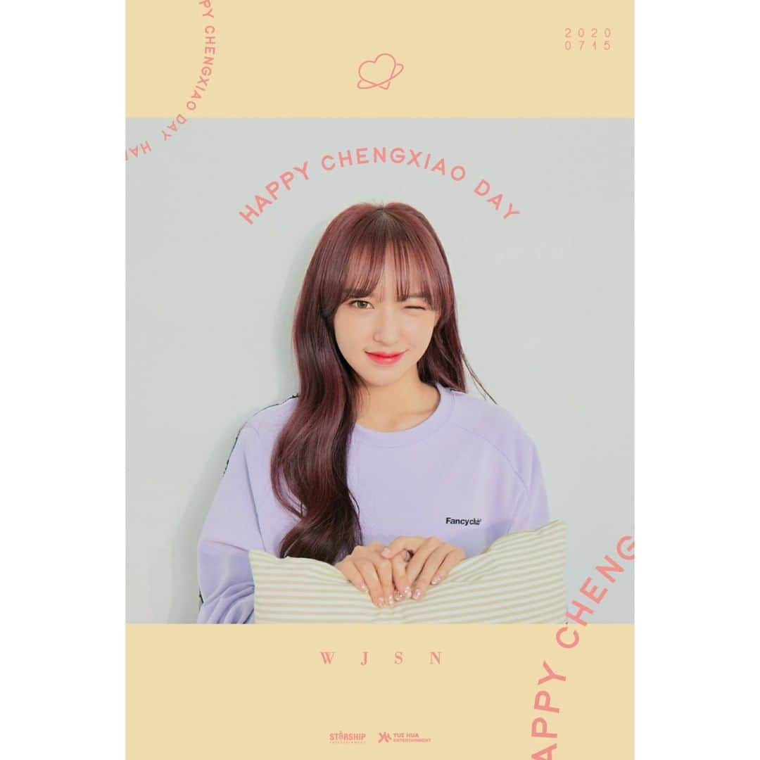 宇宙少女さんのインスタグラム写真 - (宇宙少女Instagram)「💜HAPPY #WJSN #CHENGXIAO BIRTHDAY💜  #우주소녀 #성소 #생일 을 축하합니다 🎂🎉💝  #HappyCHENGXIAODay #0715_여름의_시작_성소야_생일축하해❣  #우주스타그램」7月15日 0時00分 - wjsn_cosmic