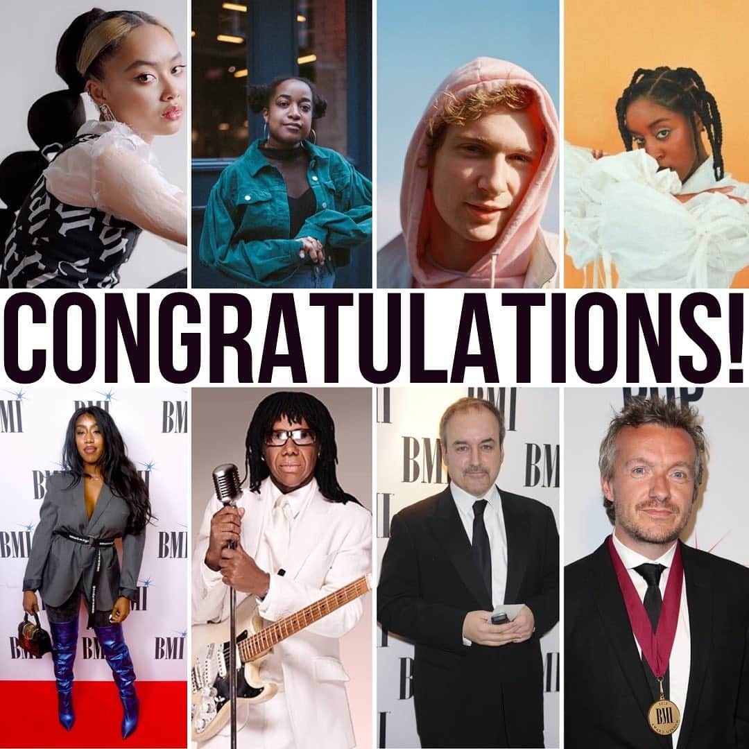 Broadcast Music, Inc.さんのインスタグラム写真 - (Broadcast Music, Inc.Instagram)「Congratulations to all the nominees of the brand new @ivorsacademy Rising Star Award with @applemusic! We are so excited to have legends of the #BMIFamily @nilerodgers, @kamille, @davidgarnold and @frasertsmith mentor you.」7月15日 0時25分 - bmi
