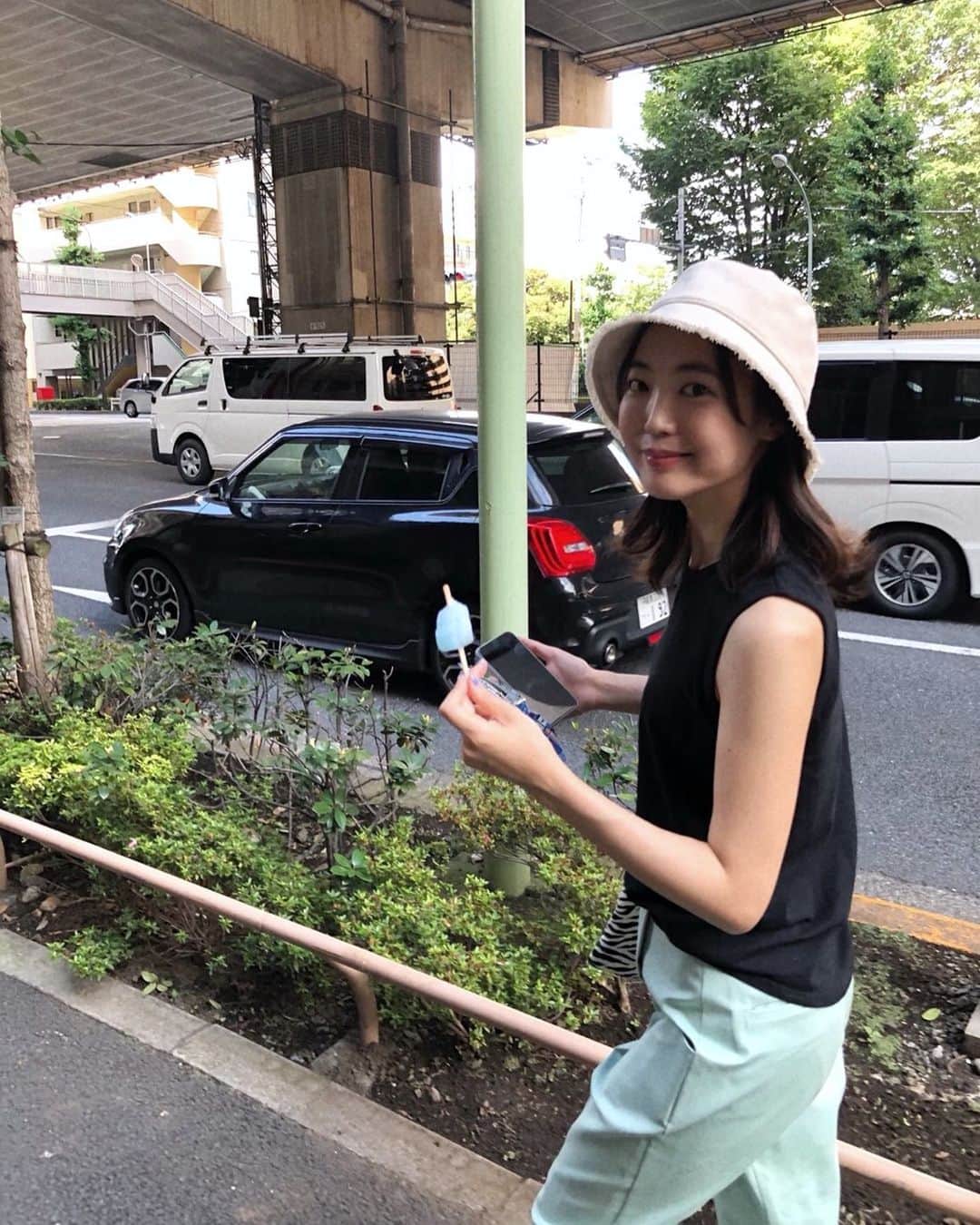 半田麗さんのインスタグラム写真 - (半田麗Instagram)「🧊☀️🌈💦」7月15日 0時52分 - rei__handa