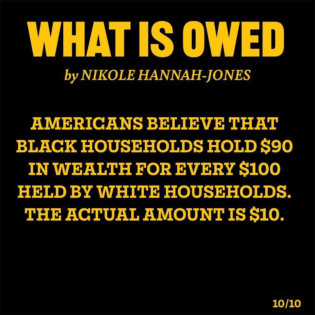 デュア・リパさんのインスタグラム写真 - (デュア・リパInstagram)「We can't understand racial injustice if we don't first understand the centuries-long forced economic disadvantage of Black Americans. “What Is Owed” in the NYT magazine by Nikole Hannah-Jones should be mandatory reading. Link in stories. @nytimes   #whatisowed #reparations #nikolehannahjones」7月15日 1時35分 - dualipa