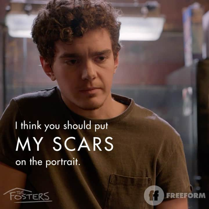 フォスター家の事情のインスタグラム：「"I think I need to tell people my story."  _________________________________ Watch Callie and Aaron's relationship from the beginning in The Fosters, now streaming on @Hulu.」