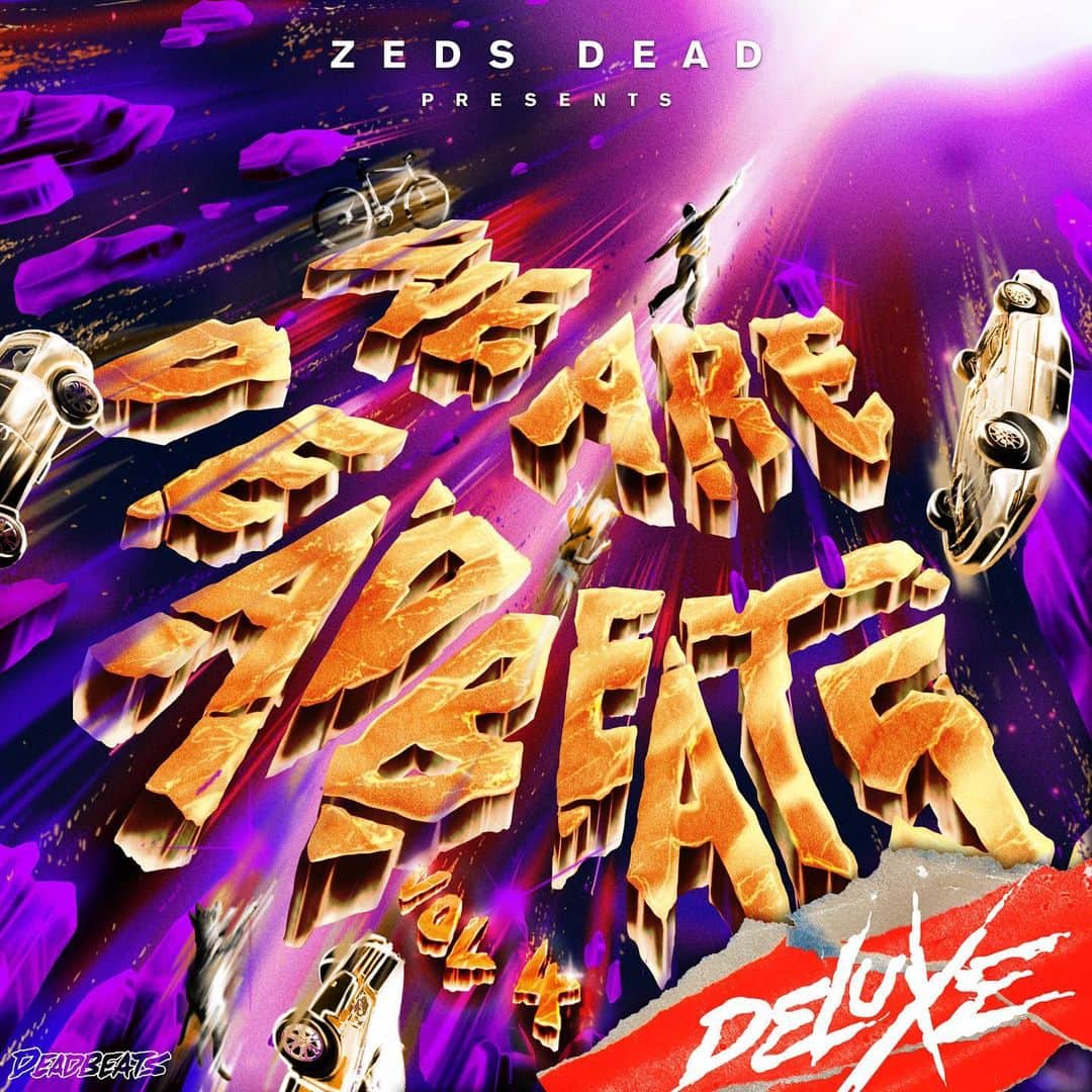 Zeds Deadさんのインスタグラム写真 - (Zeds DeadInstagram)「‪WE ARE DEADBEATS VOL. 4 DELUXE featuring 3 new collabs from us and 12 new remixes from a bunch of our friends!‬ Out on July 24th but we got some treats dropping all throughout next week ‬ ‪PRESAVE NOW IN BIO」7月15日 2時02分 - zedsdead