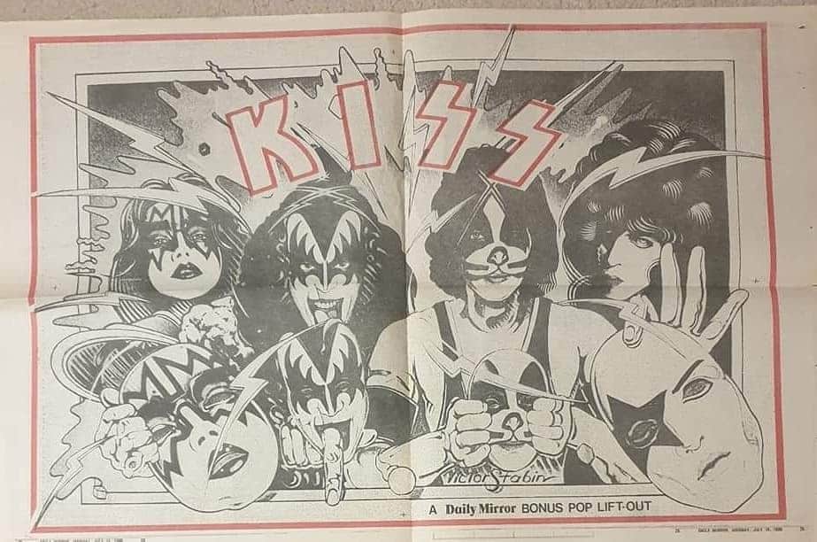 KISSさんのインスタグラム写真 - (KISSInstagram)「#CollectingKISS! Thanks to Jack Sheridan for sharing another great piece from his collection! This #KISS Unmasked spread is from 40 years ago today - July 14, 1980 - The Daily Mirror newspaper Australia. #KISSARMYROCKS!   Did you save KISS newspaper & magazine items, #KISSARMY?」7月15日 2時44分 - kissonline