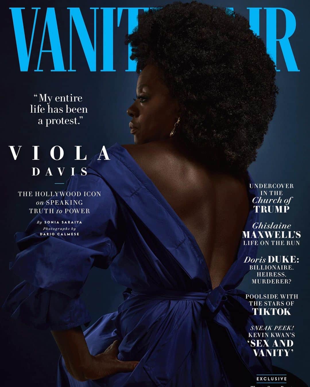 Paul Octaviousのインスタグラム：「The July/Aug 2020 cover of Vanity Fair featuring @violadavis photographed by @dario.studio.  Dario is a black photographer based in NYC.  Again it’s important to have black artist document and share their lens on a grand scale. Our point of view comes from a different source.  #blackphotographers #blackarchivist #violadavis #isaidwhatisaid」