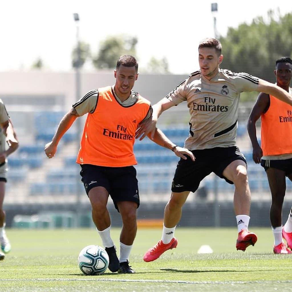 エデン・アザールさんのインスタグラム写真 - (エデン・アザールInstagram)「Training 😅#halamadrid」7月15日 4時05分 - hazardeden_10