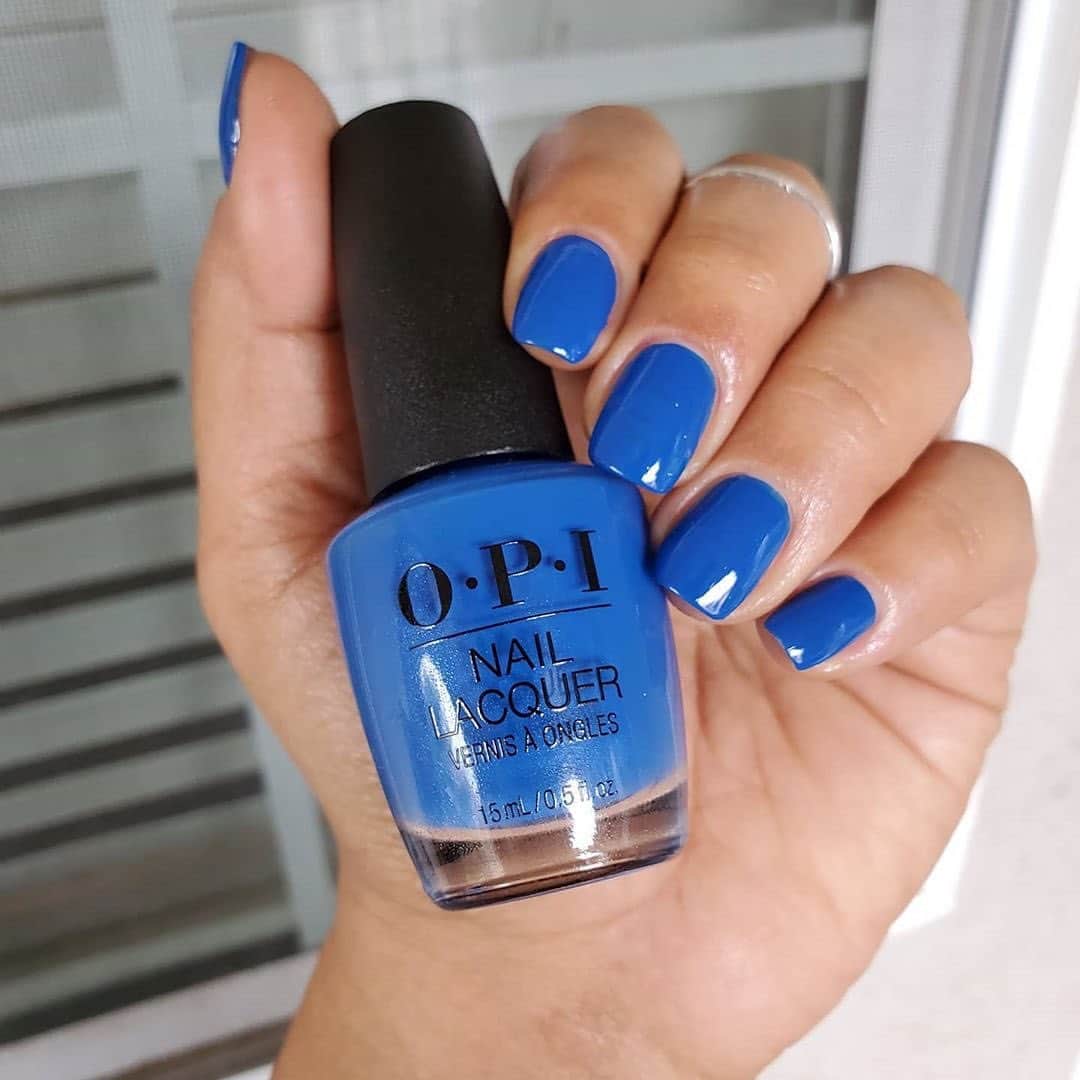 OPIさんのインスタグラム写真 - (OPIInstagram)「Tag someone who would be #OPIObsessed with #MiCasaEsBlueCasa from #OPIMexicoCity 💙@somecallmecoco   #BlueNails #Blue #Manicure #ColorIsTheAnswer #NOTD #NailSwag #NailsOfInstagram #NailsOnFleek #NailPolish #Nails #OPI」7月15日 4時38分 - opi