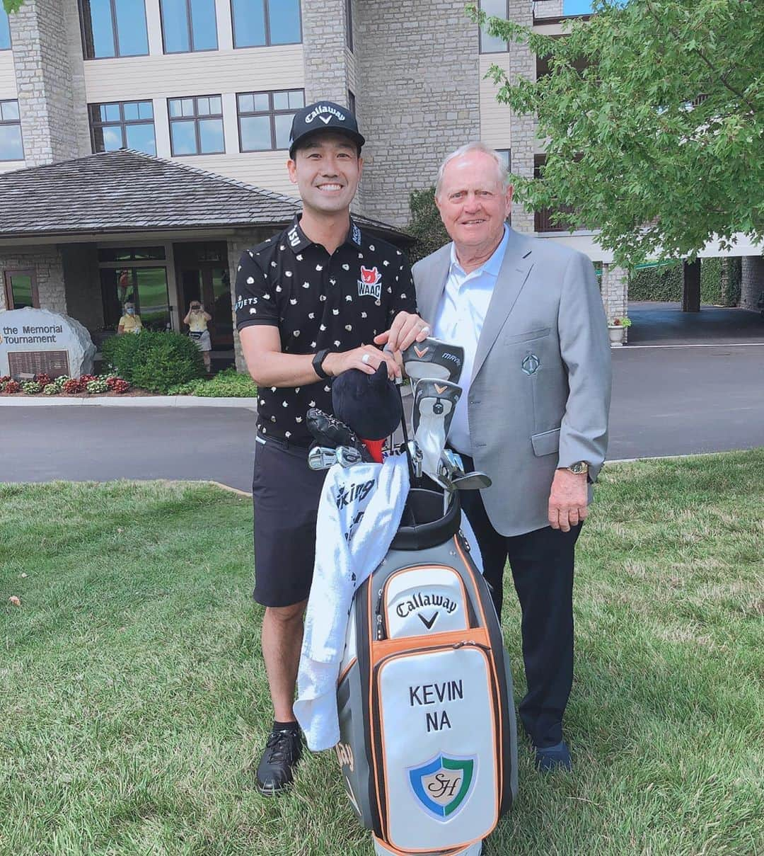 ケビン・ナさんのインスタグラム写真 - (ケビン・ナInstagram)「Thank u Mr. @jacknicklaus  #JackNicklaus #thememorial #잭니클라우스」7月15日 5時07分 - kevinna915