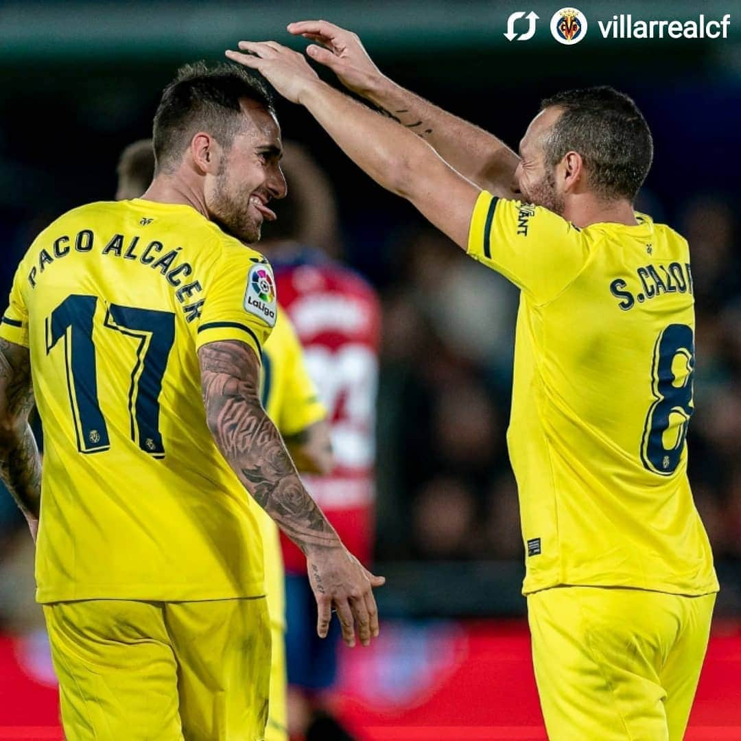 フランシスコ・アルカセルさんのインスタグラム写真 - (フランシスコ・アルカセルInstagram)「#Repost @villarrealcf • • • • • ¡Vaya pareja 😍💛! . #VillarrealCF #soccer #futbol #football #laliga」7月15日 6時14分 - paco93alcacer