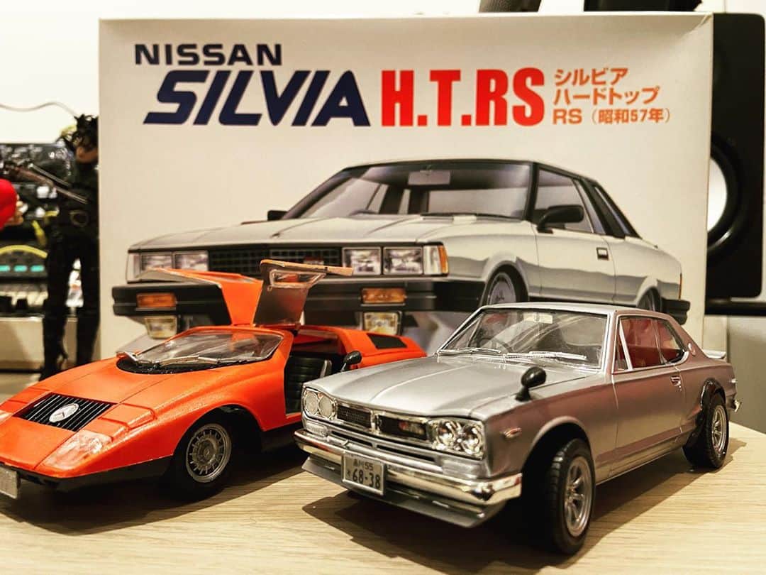 RAM RIDERのインスタグラム：「最近は車のプラモ作りが楽しいです。次号のCONTINUEでも書いてます。」