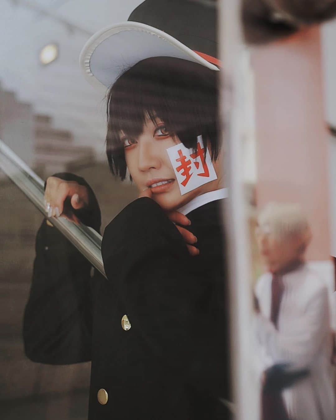 若月雅のインスタグラム：「【#地縛少年花子くん ／#cosplay】 . . "何処かで聞いたキミとだけの秘密だから" . . #コスプレ撮影  #作品撮り #神カメラマン #アニメ　#漫画 #jibakushounenhanakokun」