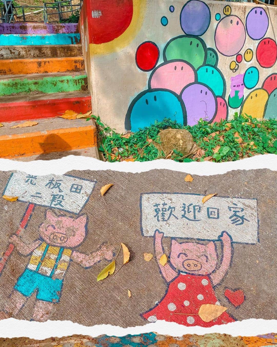 LIKARANAIさんのインスタグラム写真 - (LIKARANAIInstagram)「早幾個月還在回味之前出國的照片 現在疫情在社區爆發急轉直下，也只能乖乖留在家中回味最近的香港遊 － 計劃了一些景點或是想到的餐廳都得先擱置一下 － 🟥🟧🟨🟩🟦🟪🟥🟧🟨🟩🟦🟪 － 香港的壁畫村都很可愛 光板田村是其中之一 從前一直覺得香港的景物就在身邊垂手可得 － 所以想逛或是想拍的 一直沒有要立刻出發的想法 有人跟我有同感嗎 現在回想起來真的不是必然 像有些餐廳想光顧也結業了 希望疫情快點緩和 可以外出閑逛已是一種幸福 。 。 。 。 。 。 #hongkong #homekong #香港 #香港旅行 #hongkonginsta #tsuenwan #光板田村 #discoverhongkong #hongkongart #instahk #hongkongphoto #timeouthongkong #hkig #likeforlikes #shoutout #lightroom #lightroompresets #lightroom調色 #hkblogger #写真好きな人と繋がりたい #カメラ女子 #カメラ好きな人と繋がりたい」7月15日 11時24分 - likaran