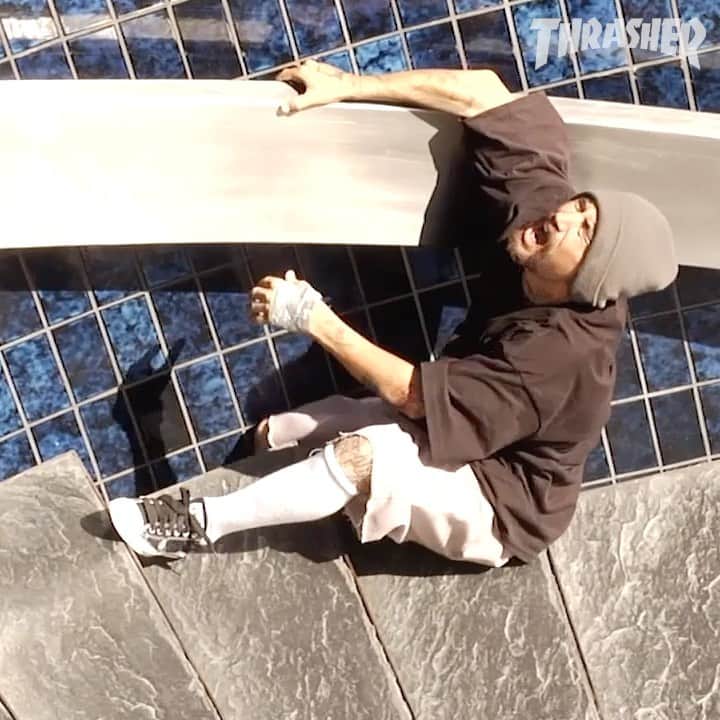 スラッシャーのインスタグラム：「Never Give Up 💪🏾 @breezebloccloc MY WAR now playing on all Thrasher channels 📡」