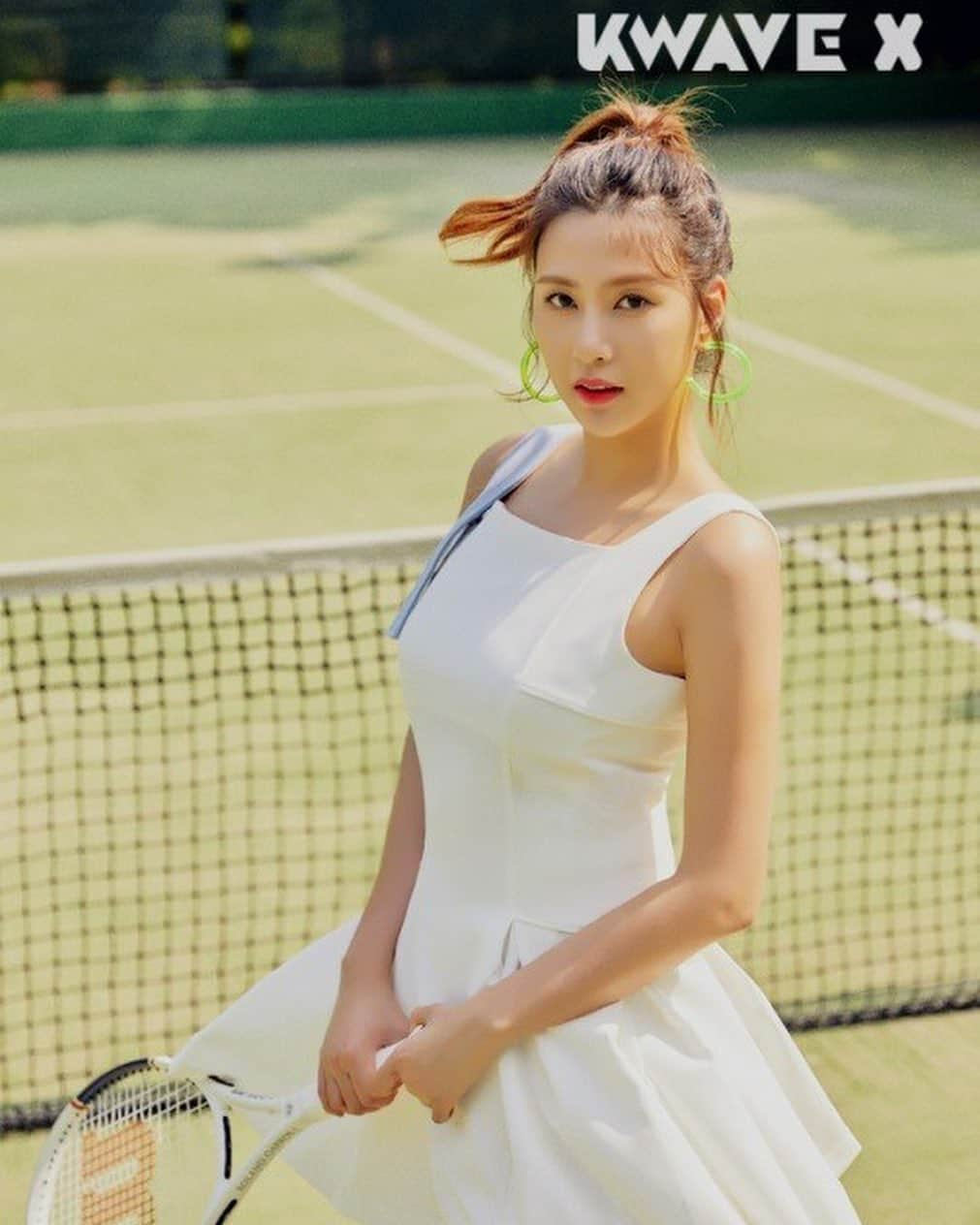 オ・ハヨンさんのインスタグラム写真 - (オ・ハヨンInstagram)「TENNIS #kwave」7月15日 14時33分 - _ohhayoung_