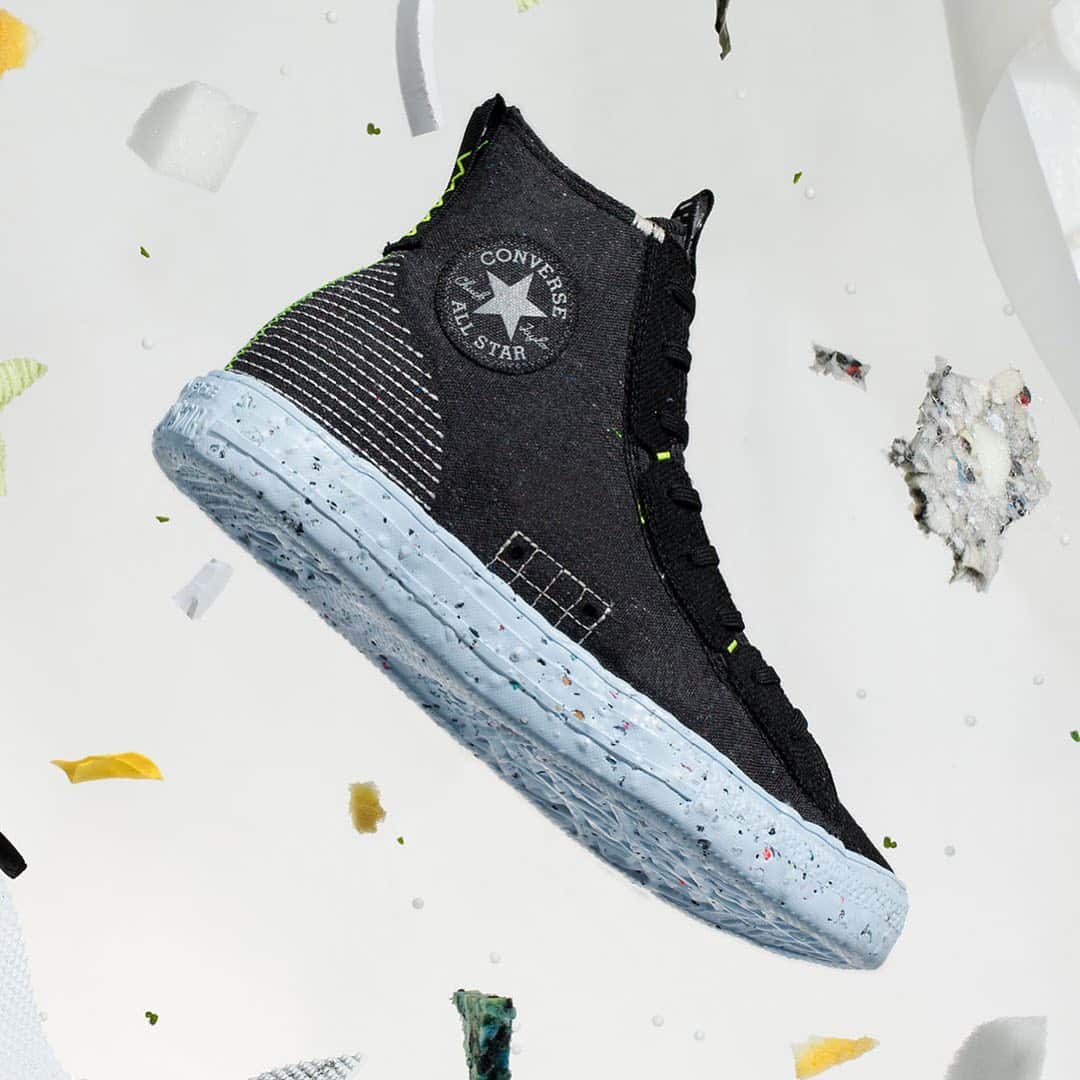 HYPEBEASTさんのインスタグラム写真 - (HYPEBEASTInstagram)「@hypebeastkicks: @converse joins the Move to Zero initiative by debuting a brand-new Chuck Taylor All Star Crater. Directly inspired by @nikesportswear‘s well-received Space Hippie line, this new iteration retains elements from the OG Chuck with added Crater foam midsoles, uppers crafted from a new material called Morphlon which combines recycled polyester with post-industrial textile waste scraps, as well as new stitched patterns on the heel, midfoot, and pull tab-equipped collar. All three colorways are set to release on the Converse webstore come July 23 for $95 USD each.⁠⠀ Photo: @nike」7月15日 15時07分 - hypebeast