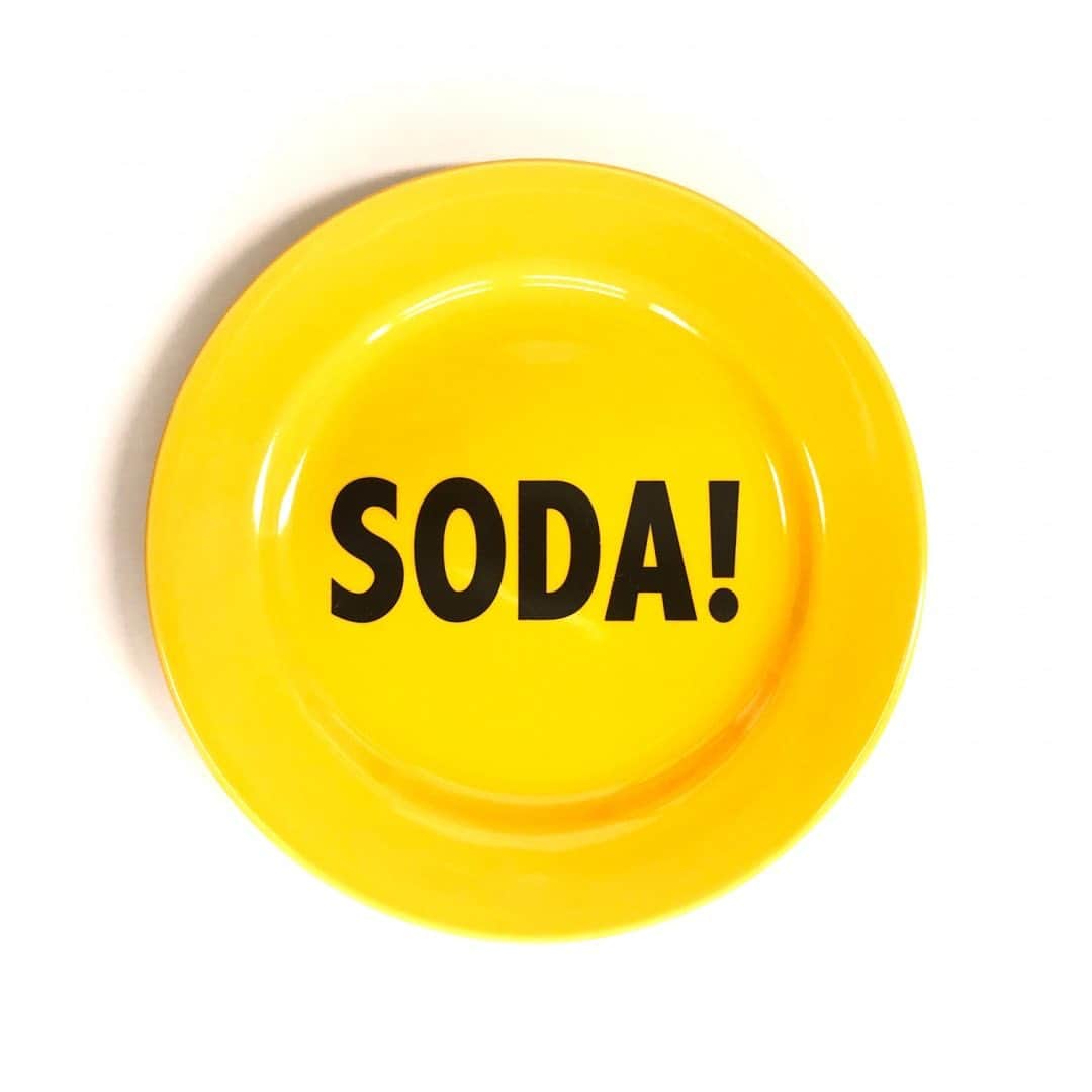 浅野忠信のインスタグラム：「SODA!のお皿! 料理も美味しい!(^o^)!  マグカップとビールコップも! GETPOWER!  SODA! 7 1/2inchプレート jeandiadem.thebase.in/items/31383297  SODA!ビールコップ! jeandiadem.thebase.in/items/31383255  SODA! マグカップ jeandiadem.thebase.in/items/31383336  #SODA! #浅野忠信」