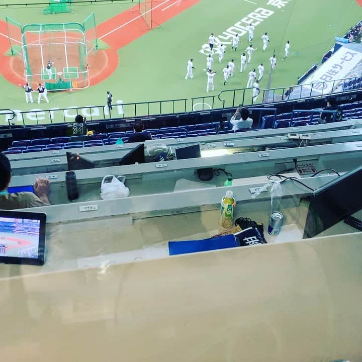 のインスタグラム：「福岡KBCラジオホークスナイター生放送 実況毎日放送森本解説毎日放送金村義明で九州ネットです！」