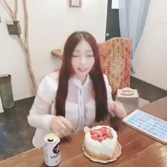 ツナマヨのインスタグラム：「昨日香川のイベントでサプライズでバースデーケーキ🎂💕 嬉しかった！！」