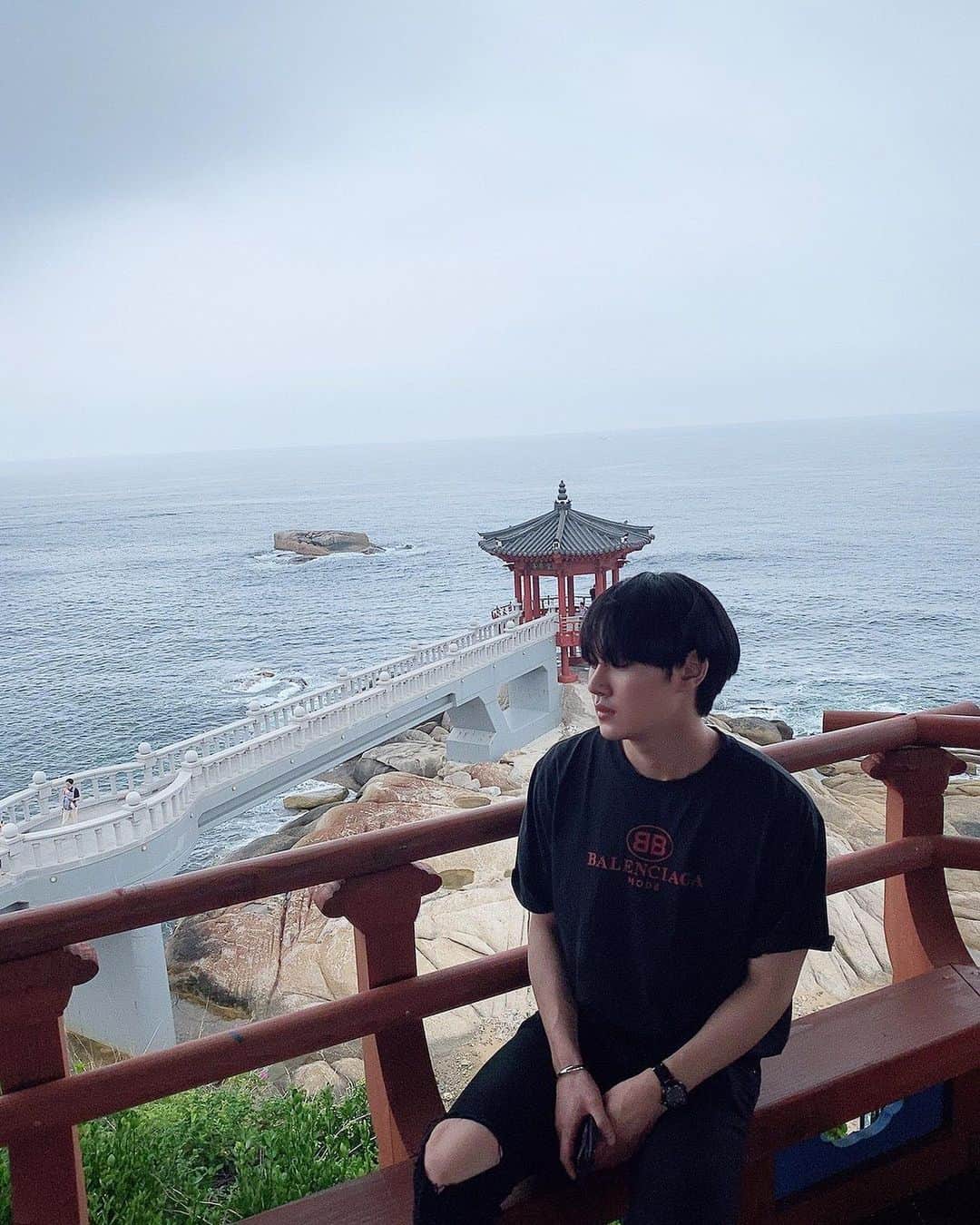 イ・ミンホのインスタグラム：「🌊」