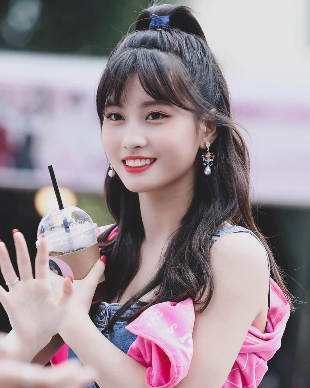 モモさんのインスタグラム写真 - (モモInstagram)「♡ [Fantaken] 180714 - Music Core Mini Fanmeeting -  #트와이스 #모모 #平井もも #もも #TWICE ©️ ringheart」7月15日 19時01分 - momojype