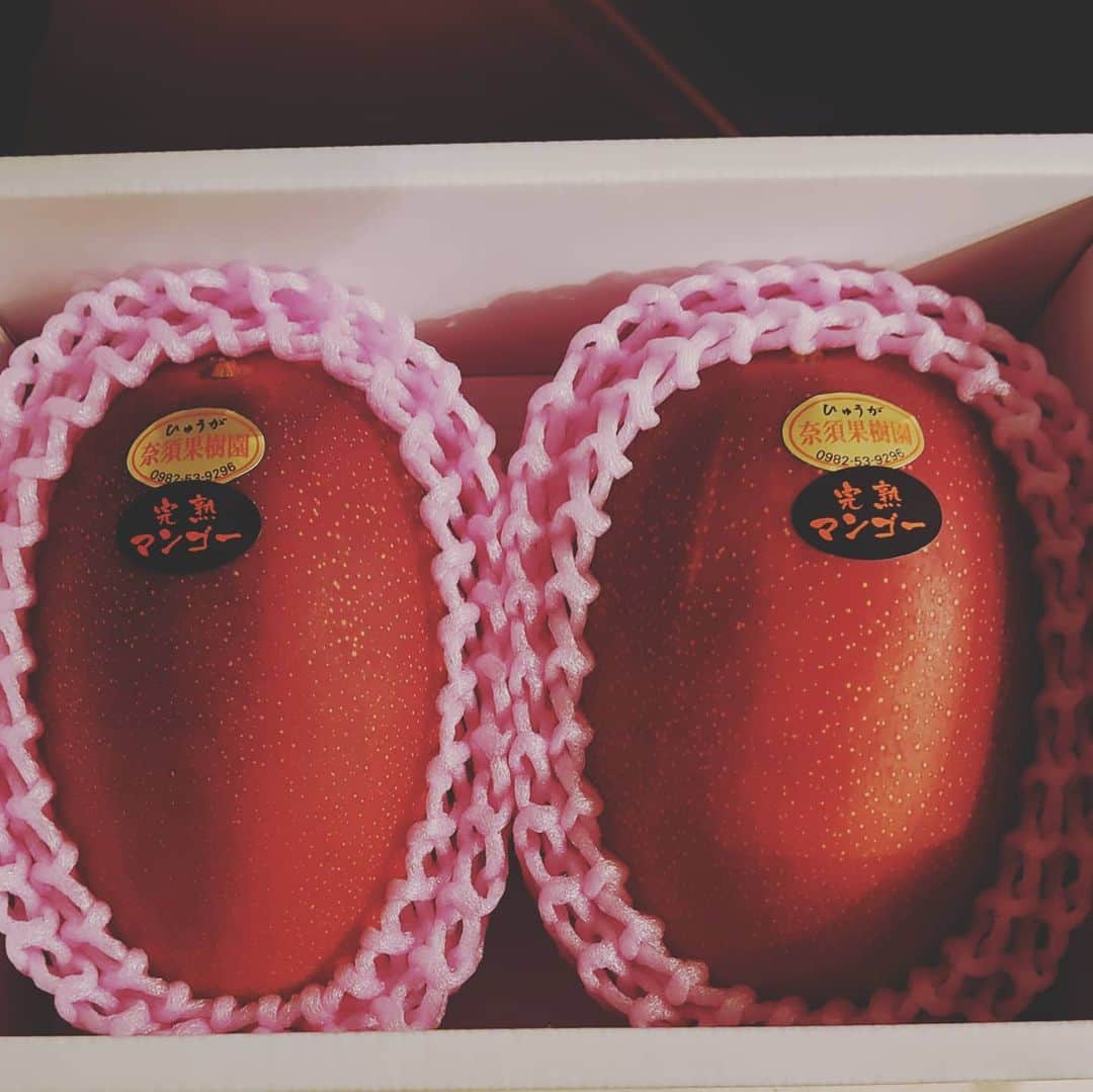 中村昌也さんのインスタグラム写真 - (中村昌也Instagram)「毎年、お世話になってる方からマンゴーを頂きます。。。  実は今年は2回目！！  このマンゴー食べると……  幸せになる。。。。。  感謝！！  美味しく頂きます！」7月15日 20時07分 - masaya_nakamura_official