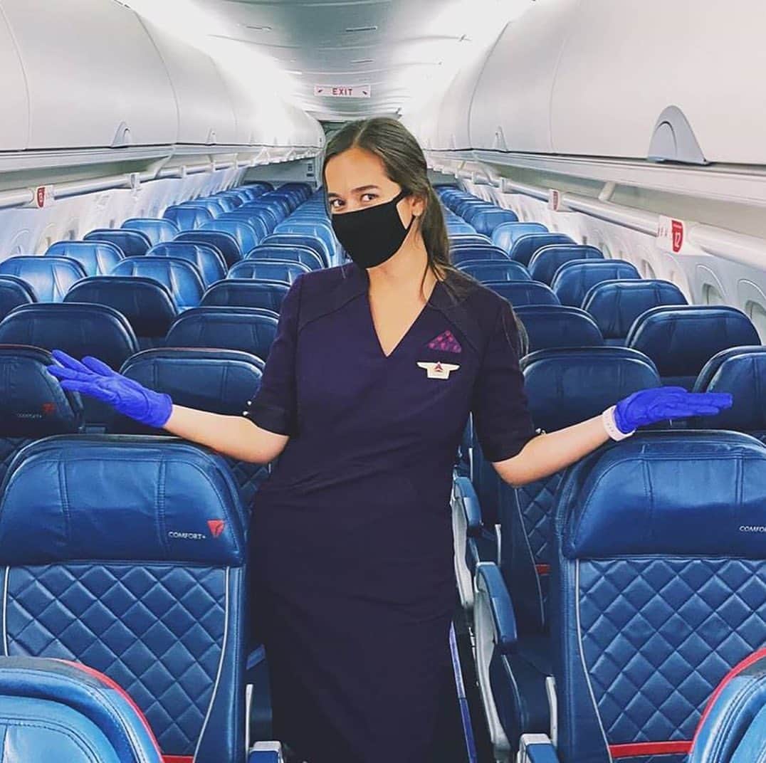 デルタ航空のインスタグラム