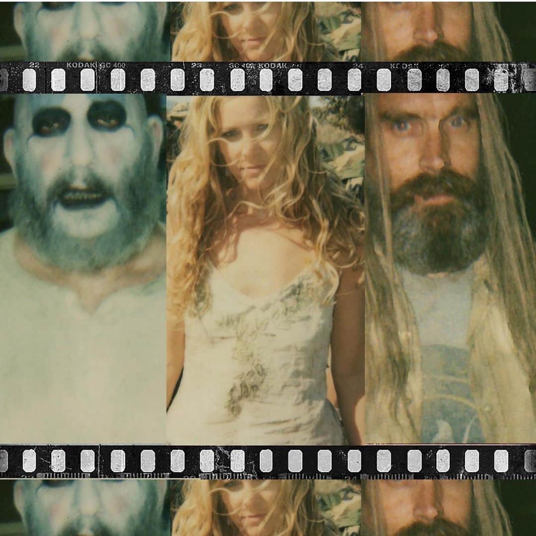 ロブ・ゾンビのインスタグラム：「Get your 15th Anniversary REJECTS shirts now !!!! 💀While supplies last!! GO TO : WWW.LOCALBOOGEYMAN.COM #robzombie #sherimoonzombie #billmoseley #sidhaig #thedevilsrejects #15yearsold #localboogeyman」