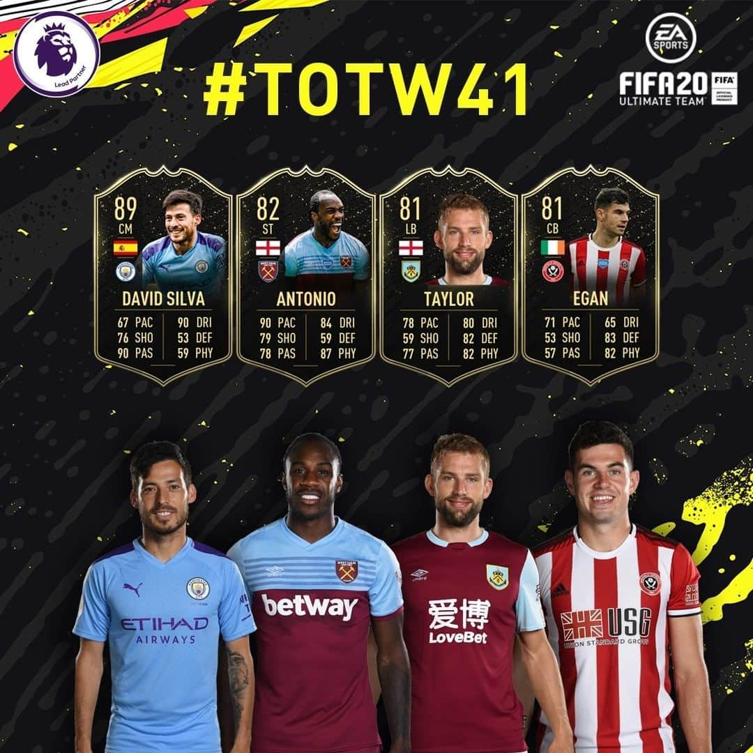 プレミアリーグさんのインスタグラム写真 - (プレミアリーグInstagram)「🌟🌟🌟🌟 4️⃣ #PL stars feature in the @easportsfifa #TOTW」7月15日 23時00分 - premierleague