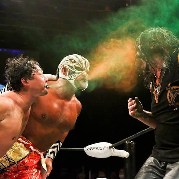 TAJIRIさんのインスタグラム写真 - (TAJIRIInstagram)「Splash infection. #tajiri #greatmuta #abis #tna #wrestling」7月15日 23時11分 - tajiri.buzzsaw.yoshihiro