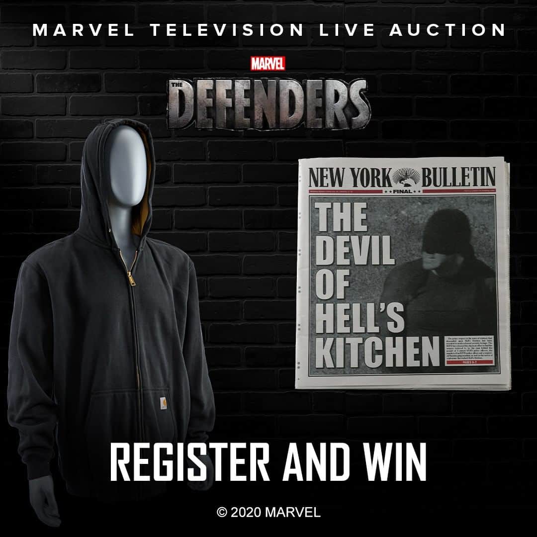 Marvel Entertainmentさんのインスタグラム写真 - (Marvel EntertainmentInstagram)「Register for the auction now, and be entered for a chance to win one of two original pieces from the Marvel Universe! Start bidding today in Prop Store's #MarvelTVLiveAuction, and join the live auction video stream July 23rd. Only at PropStore.com/Marvel.」7月16日 12時00分 - marvel
