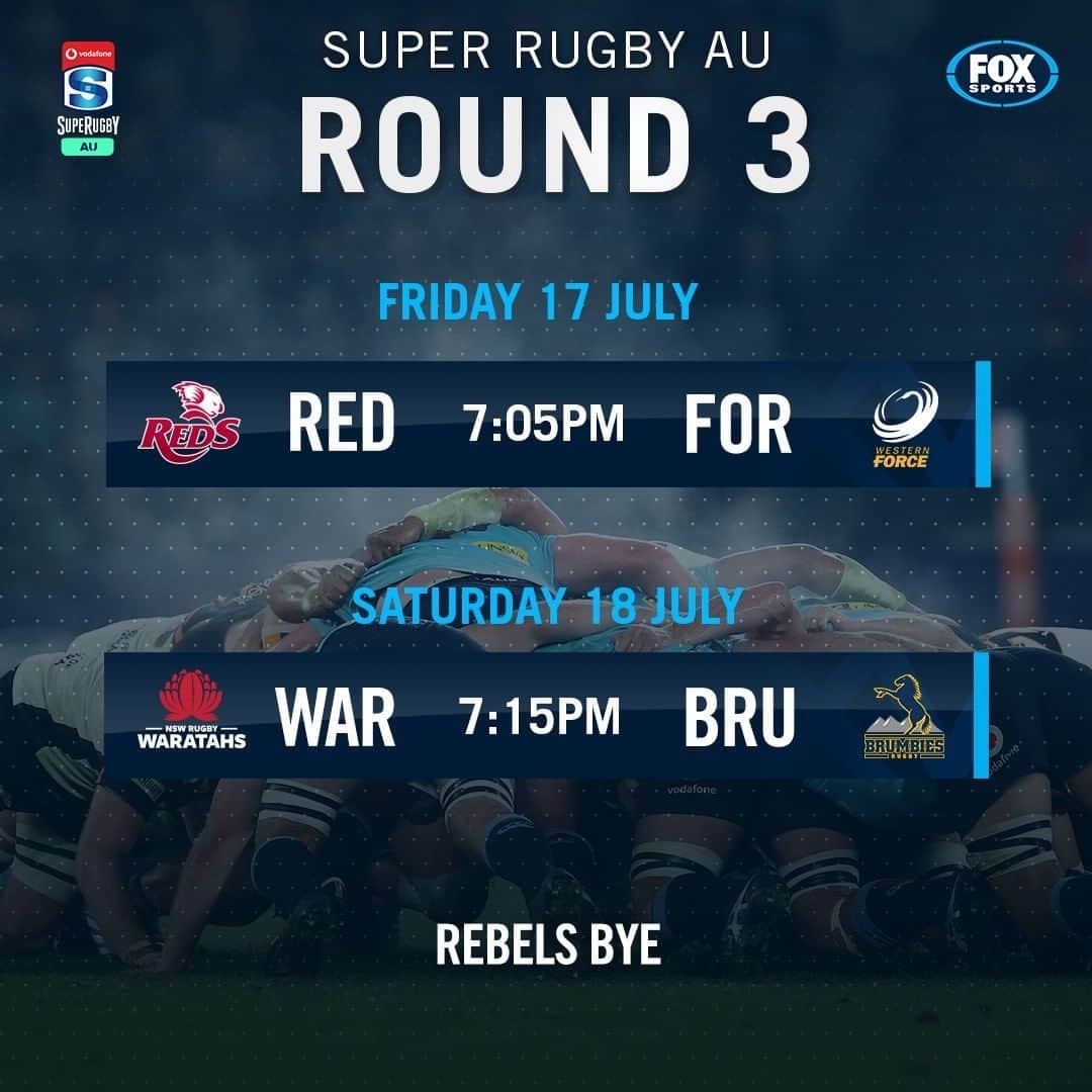 FOX・スポーツ・ラグビーさんのインスタグラム写真 - (FOX・スポーツ・ラグビーInstagram)「Who are you backing in Round 3️⃣ ⁉️ 🔥  📺 Stream #SuperRugbyAU on @kayosports」7月16日 11時00分 - foxrugby